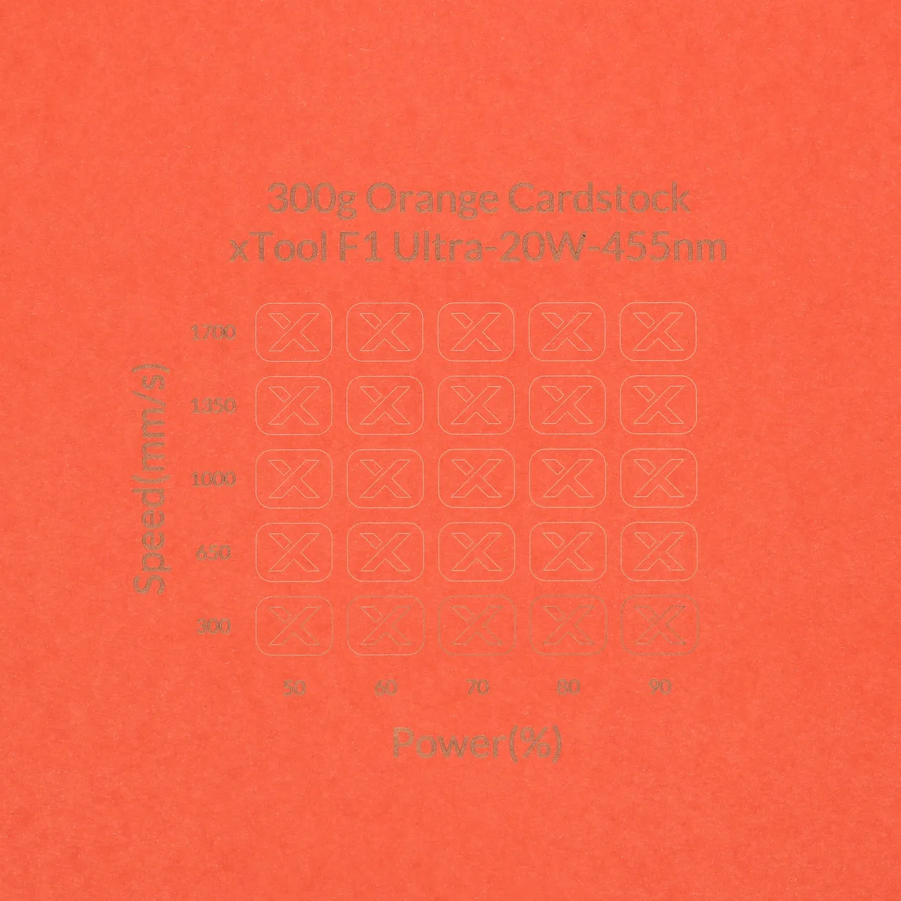 Orange Cardstock-9oz(300g)