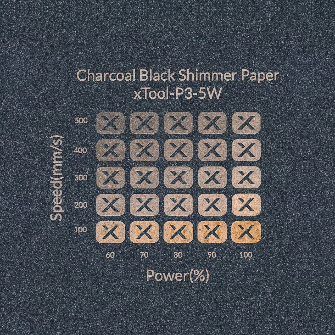 Charcoal Black Gift Card Envelope test grid