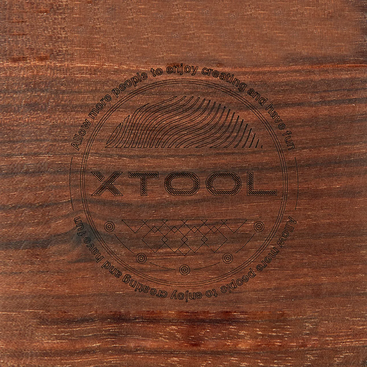 Edible Oil Coated Walnut Wood test grid