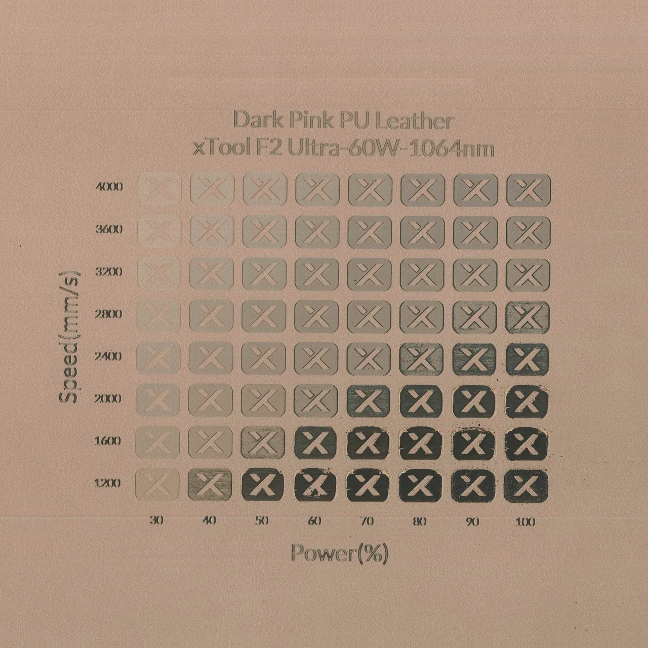 PU Leather Corner Bookmarks_Fan Dark Pink test grid