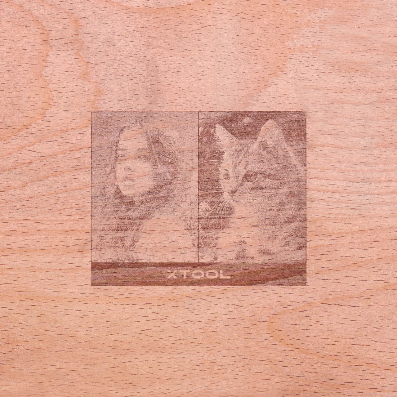 Layered Wooden Award Plaque test grid