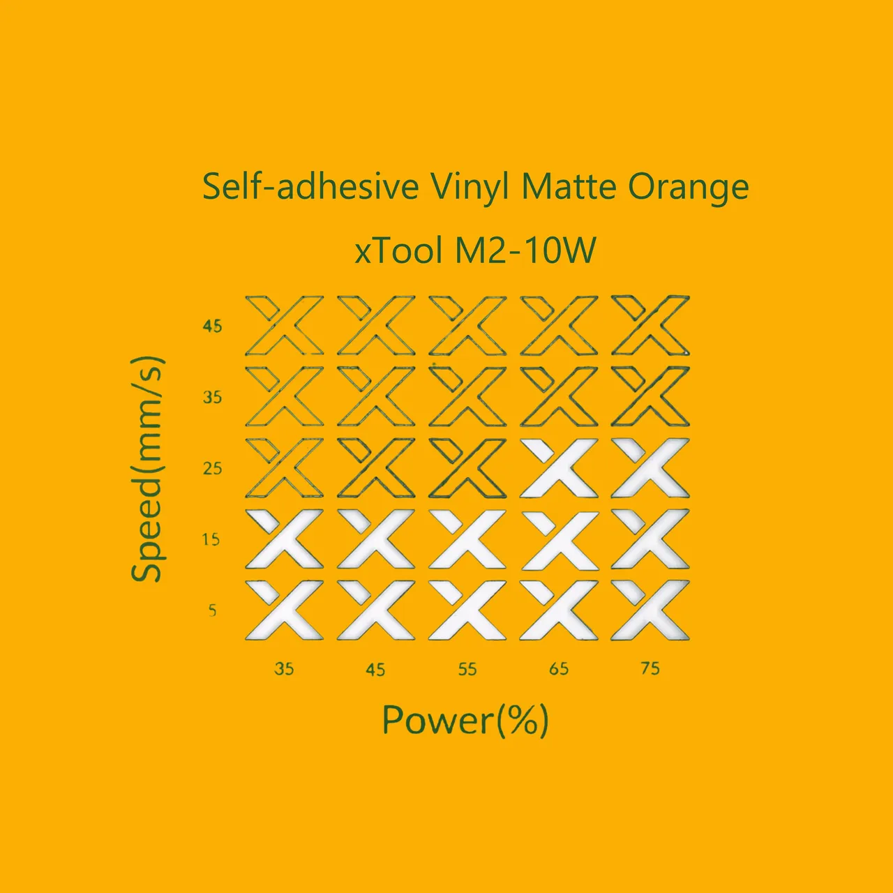 Self-adhesive Vinyl Matte Orange