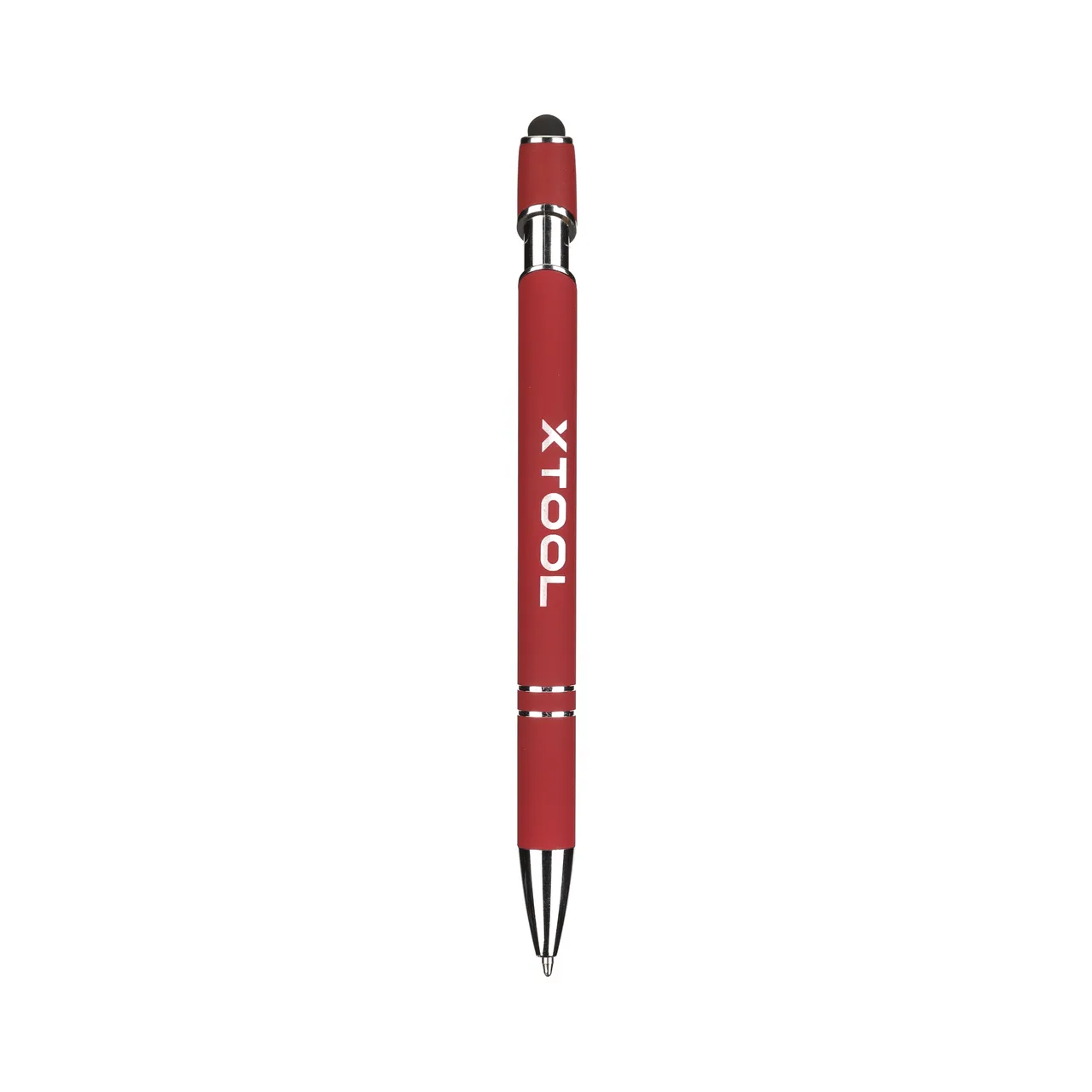 Wine Red Ballpoint Pens with Stylus test grid