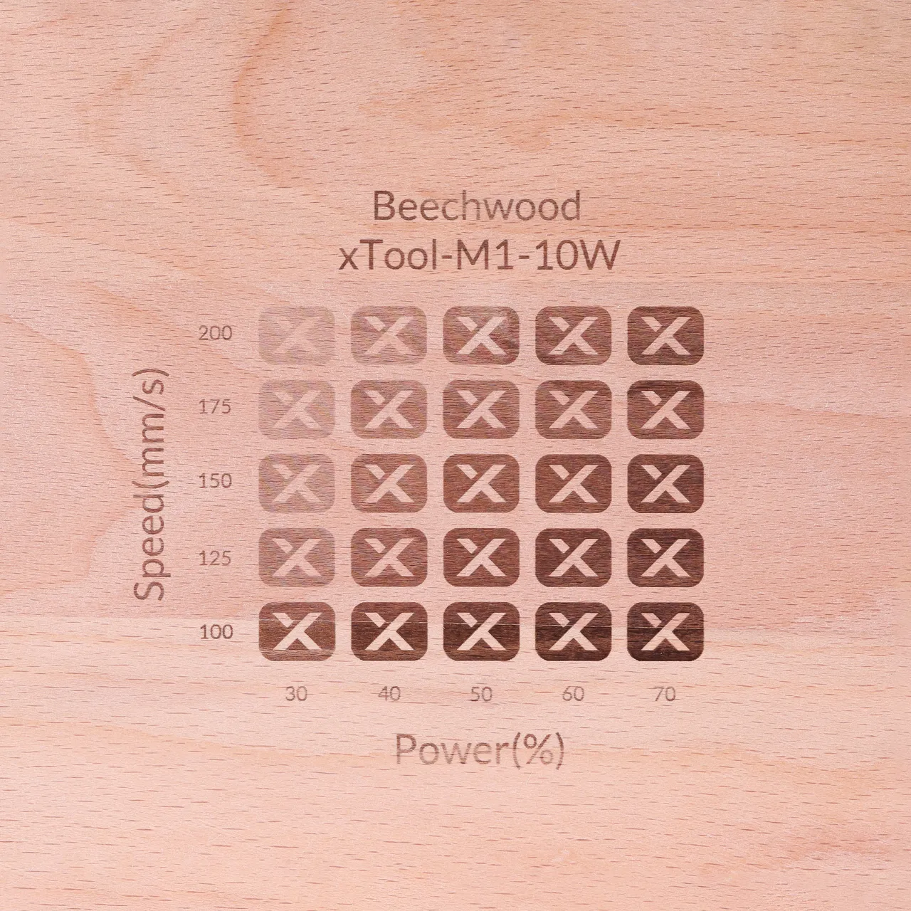 Layered Wooden Award Plaque test grid