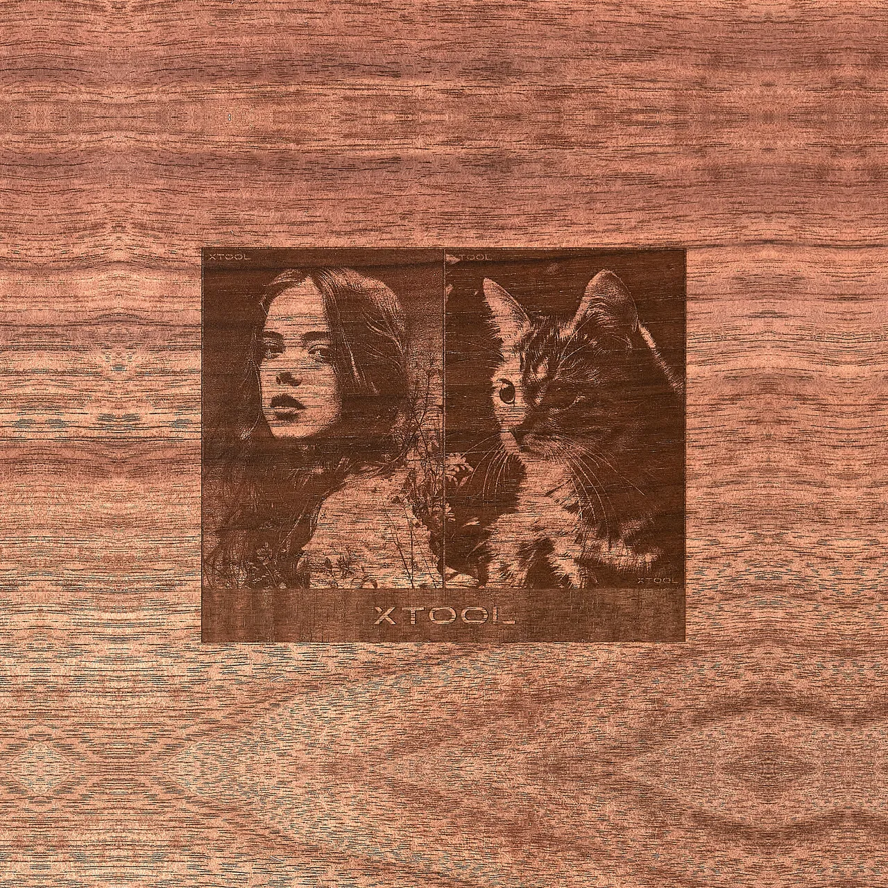 1/8"(3mm) Walnut Plywood test grid