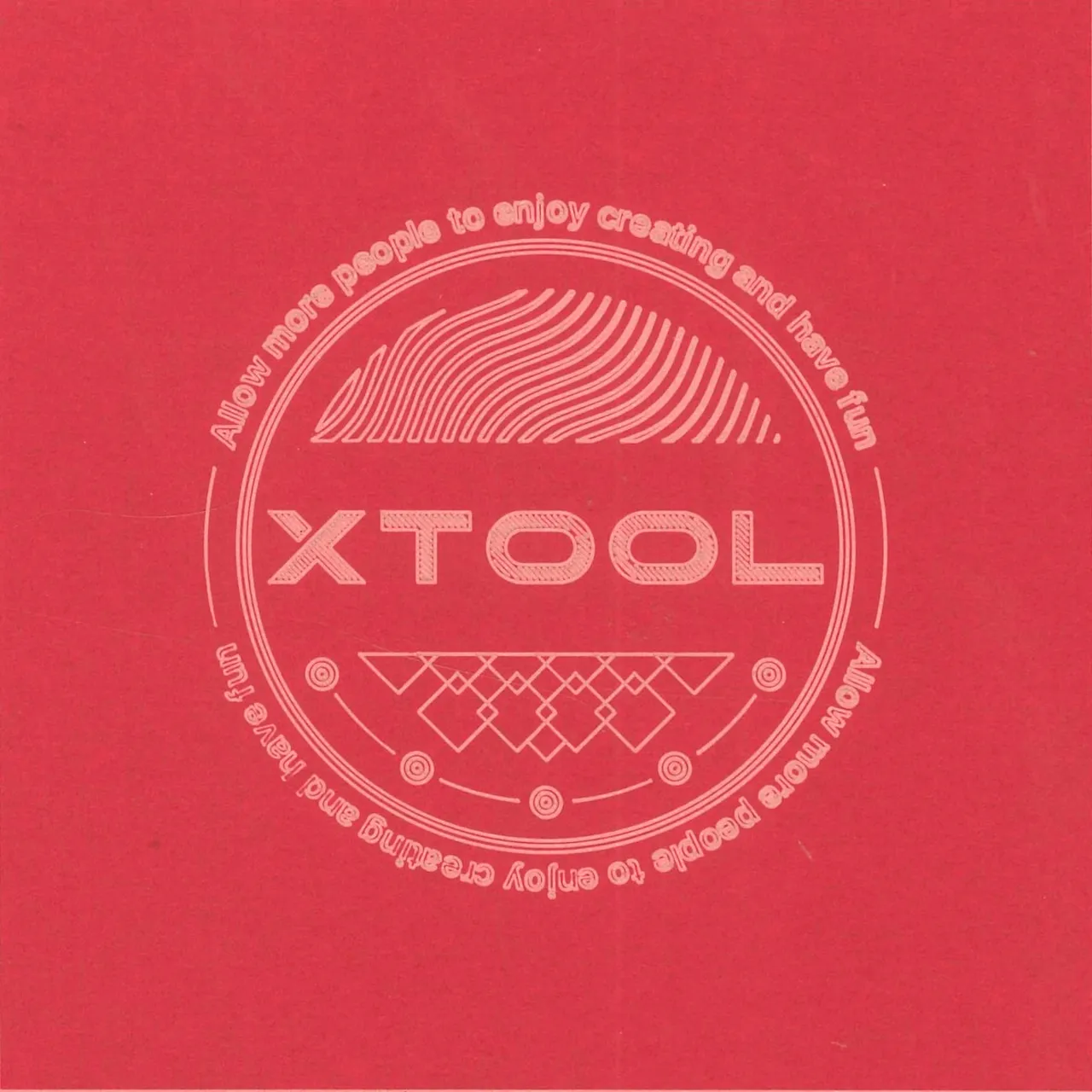 Red Cardstock-9oz(300g) test grid
