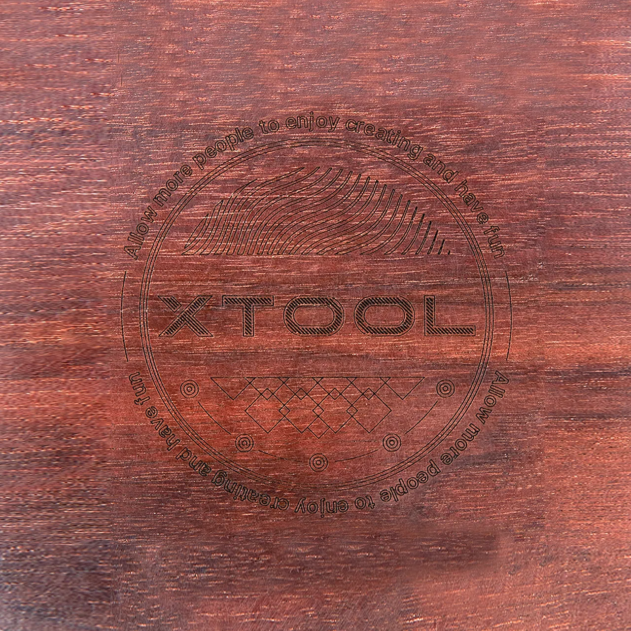 Edible Oil Coated Walnut Wood test grid