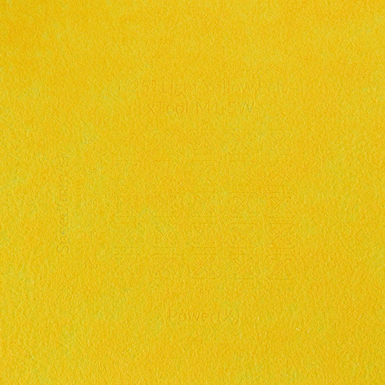 3/64"(1mm) Light Yellow Felt test grid