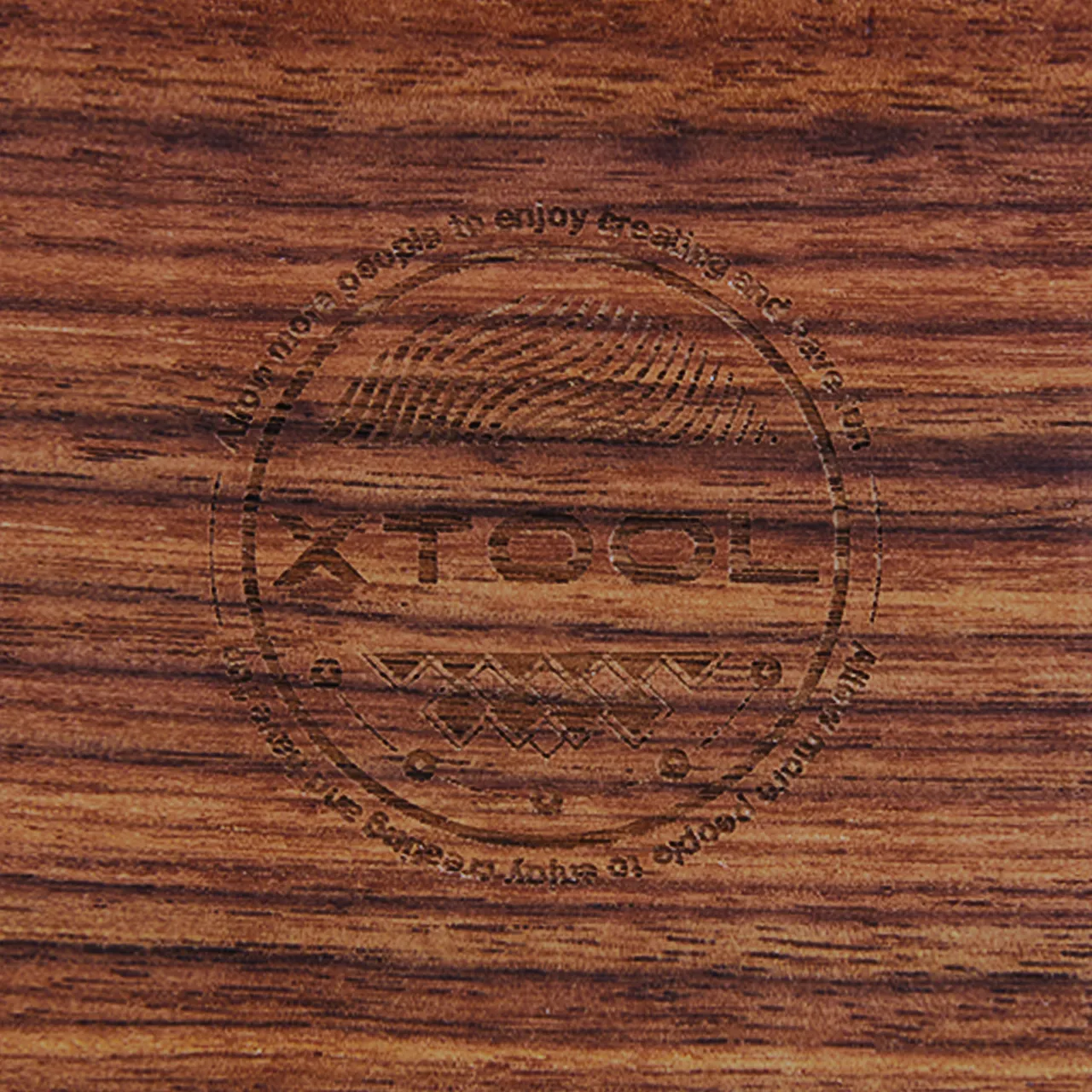 Edible Oil Coated Walnut Wood test grid