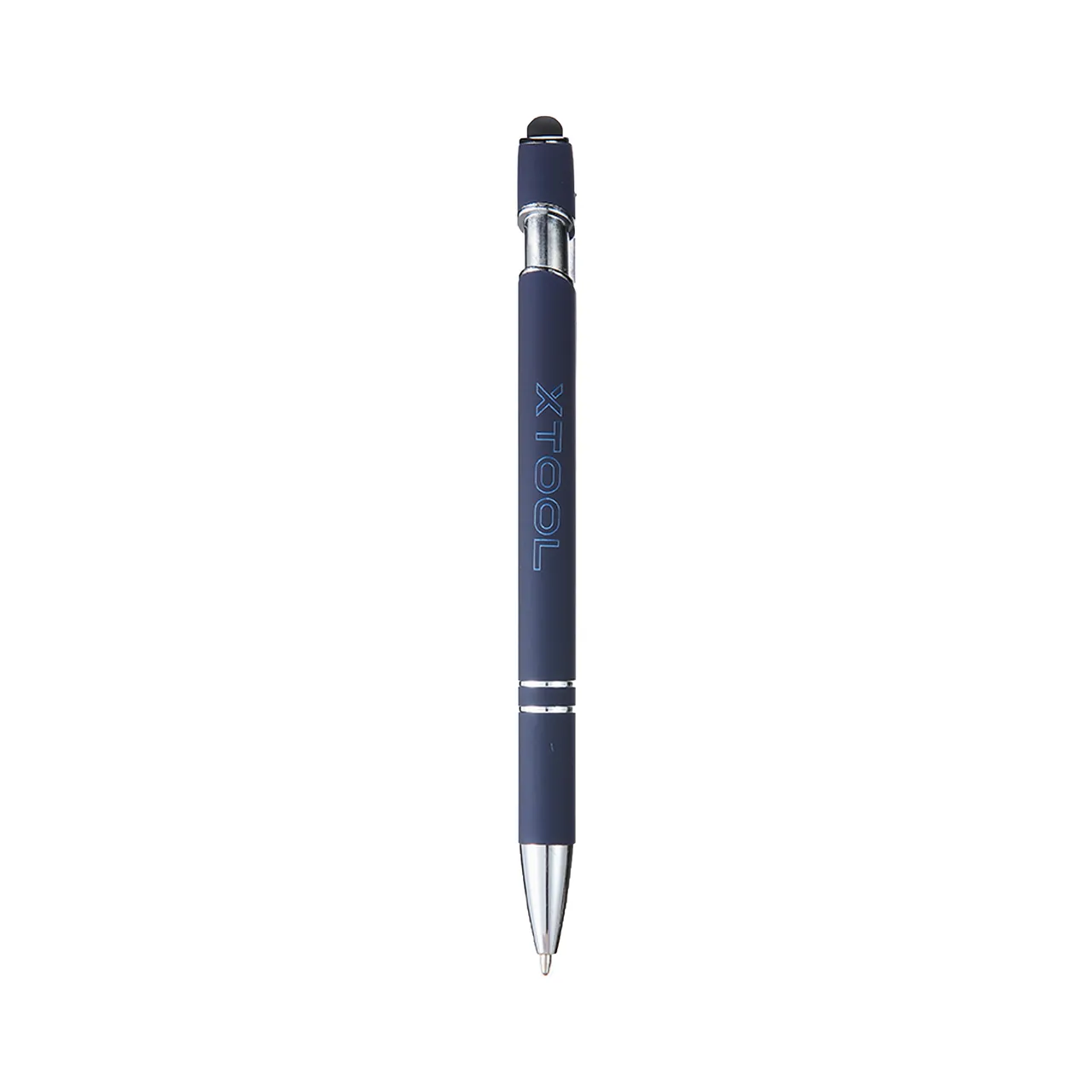 Navy Ballpoint Pens with Stylus test grid
