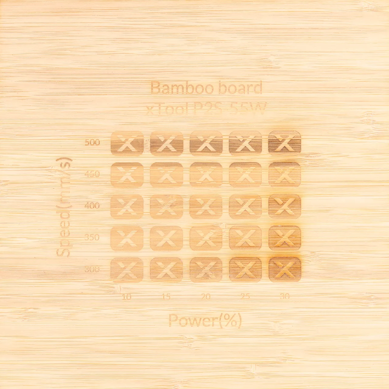 1/8"(3mm) Bamboo test grid