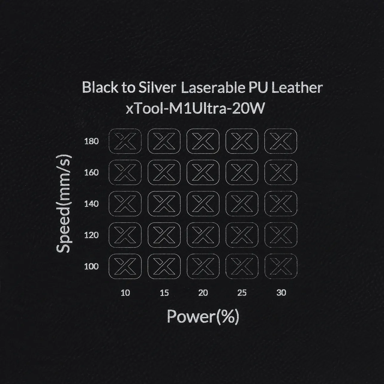 Black to Silver Hip Flask Laserable PU 6oz(180ml) test grid