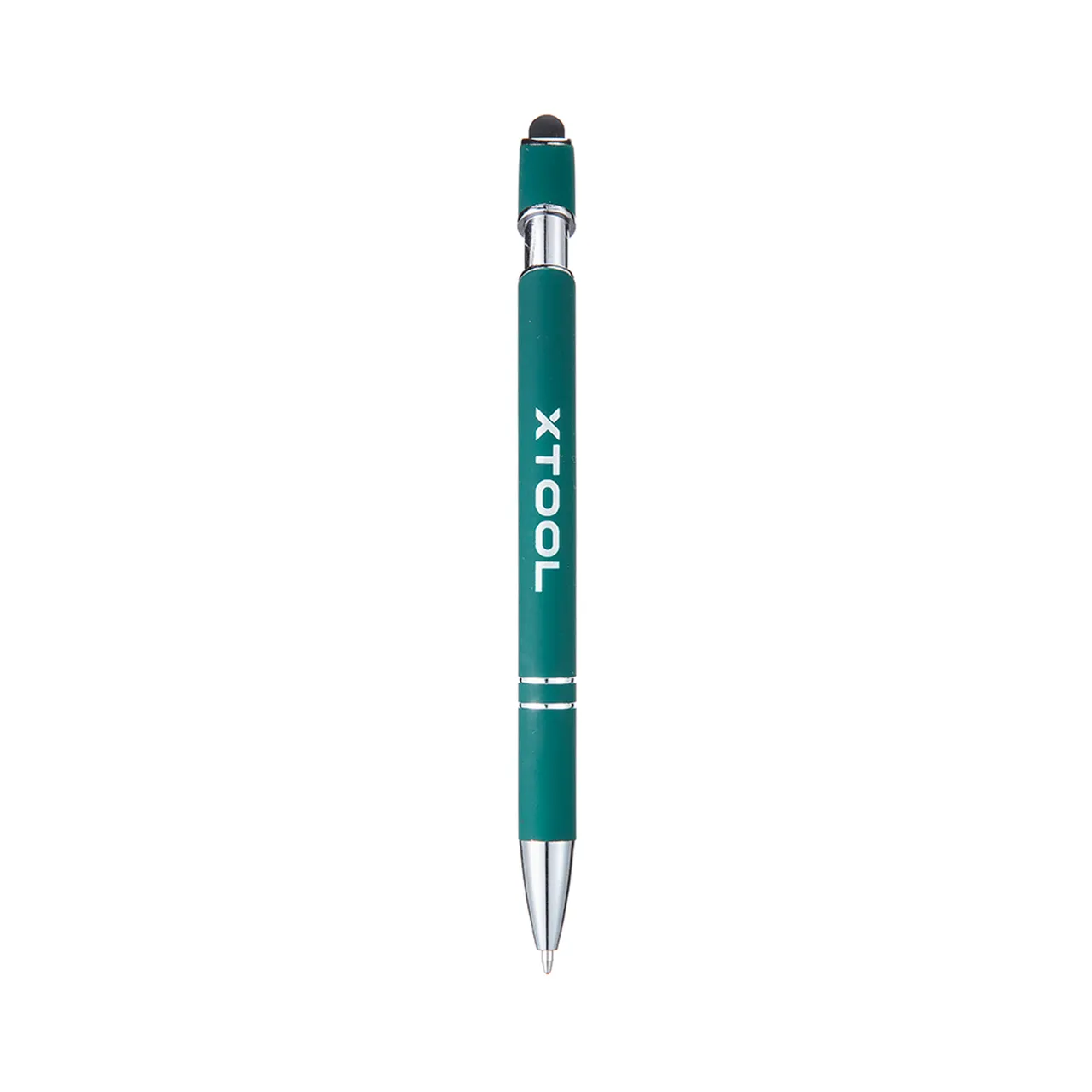 Dark Green Ballpoint Pens with Stylus test grid
