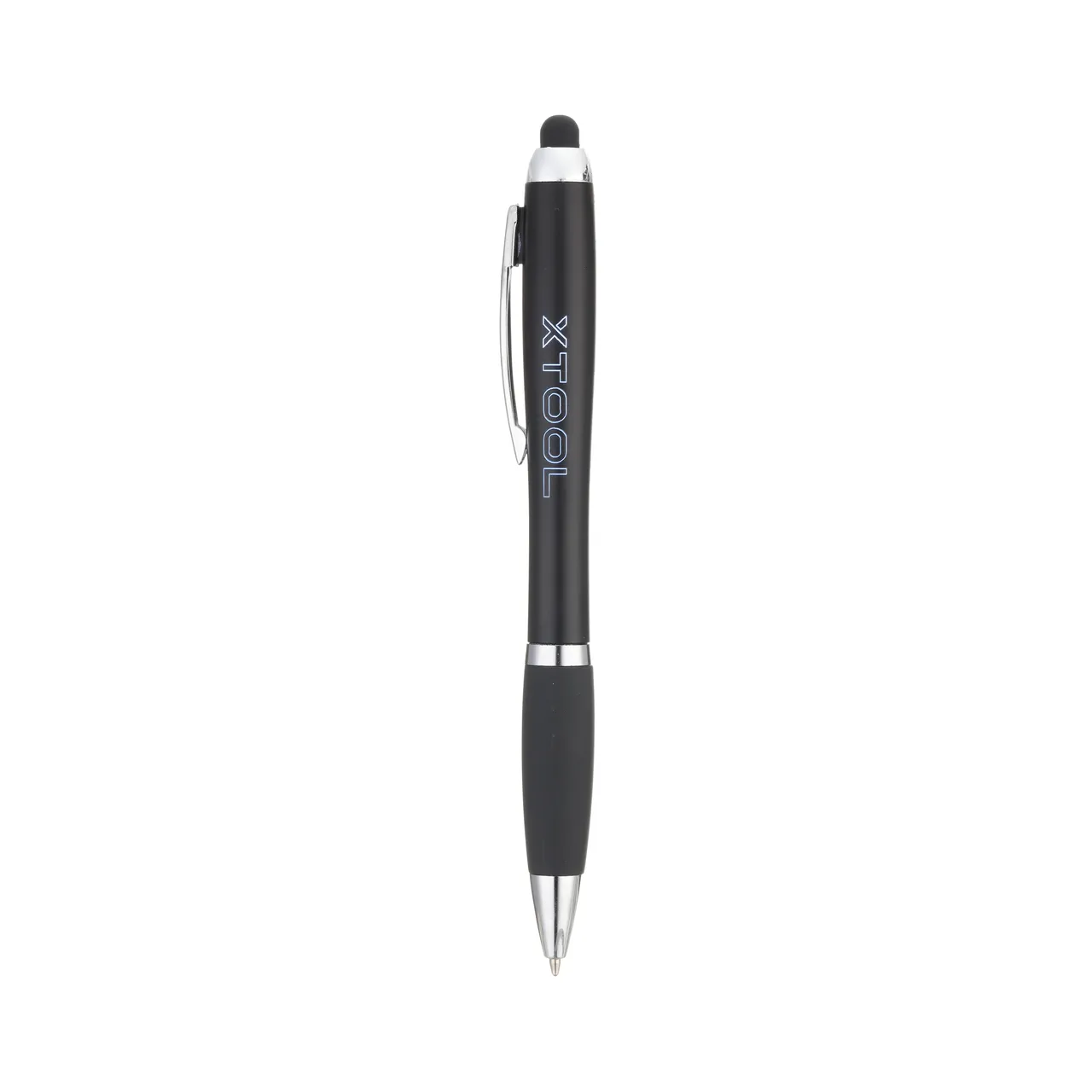 Black Stylus Ballpoint Pens With LED Light test grid