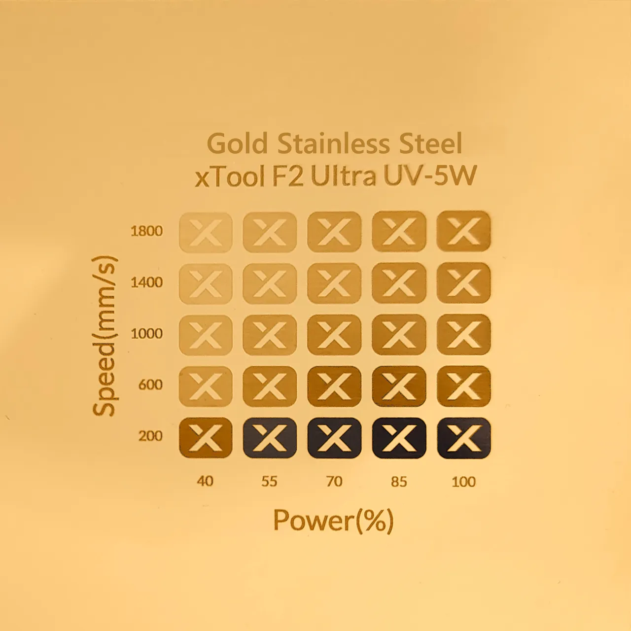 Gold Stainless Steel Dog Paw Necklace test grid