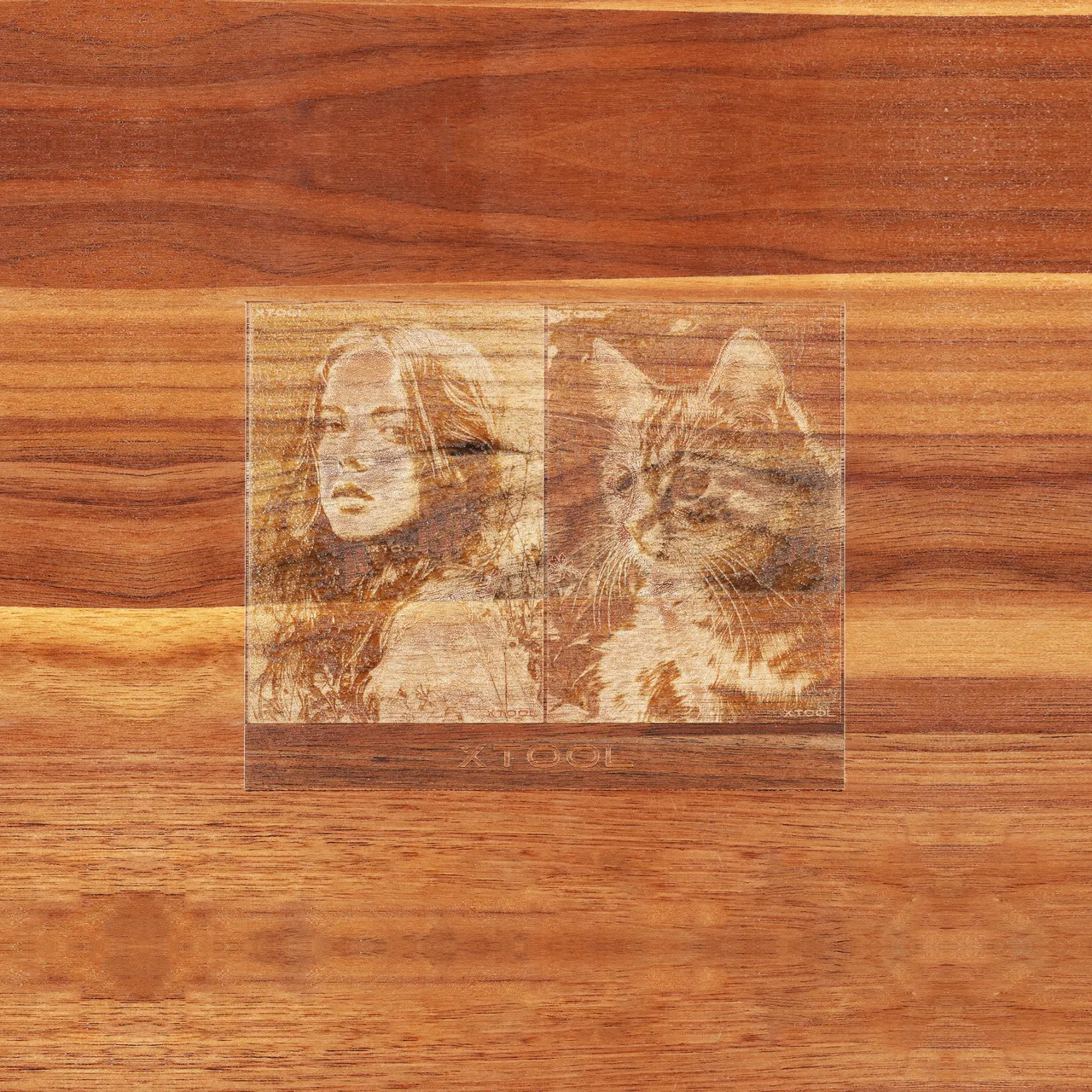 Varnished Teak test grid