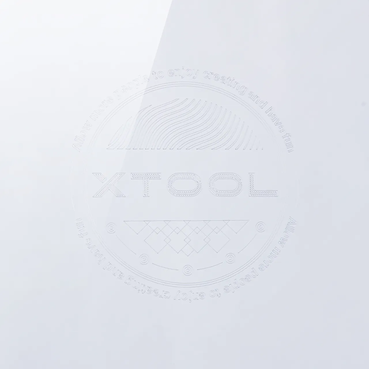 1/8"(3mm) Silver Mirror Acrylic test grid