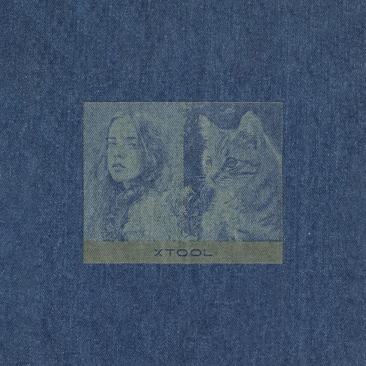 Light Blue Denim test grid
