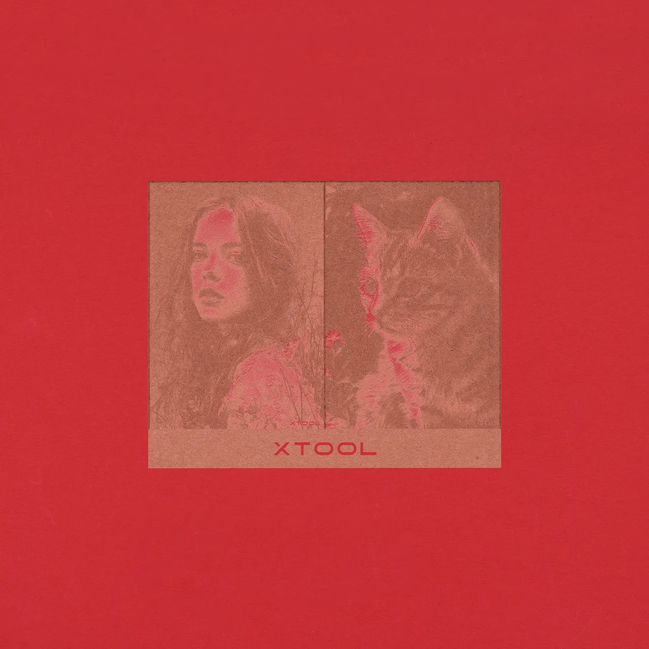 Red Cardstock-9oz(300g) test grid