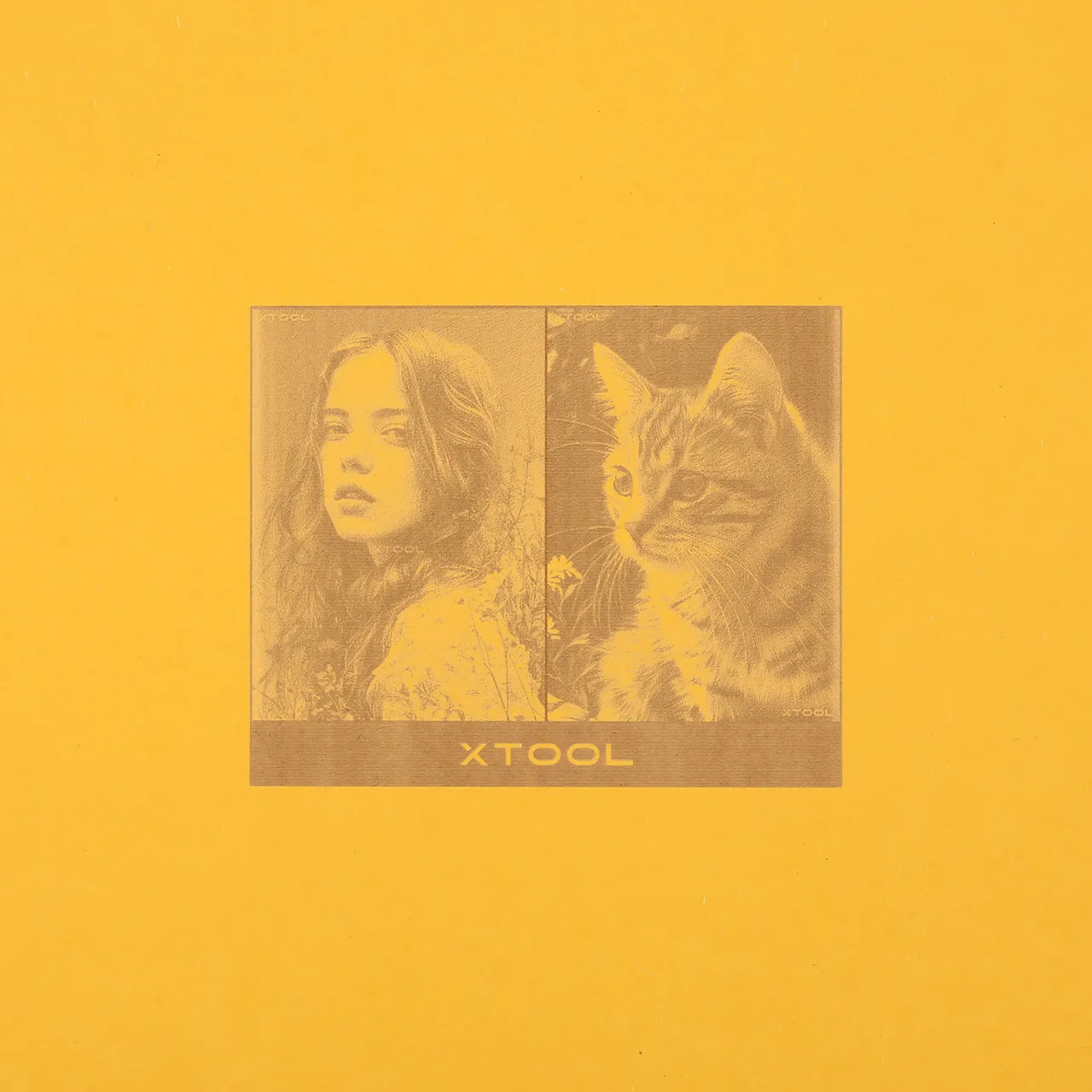 Yellow Cardstock-9oz(300g) test grid