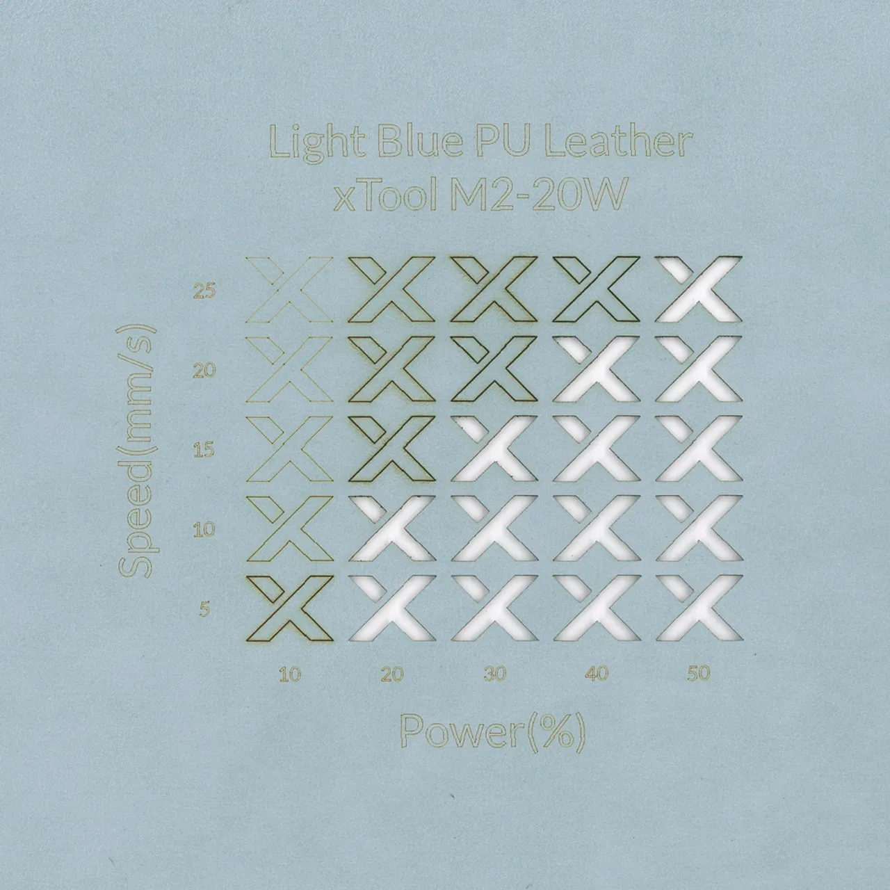PU Leather Corner Bookmarks_Fan Light Blue test grid