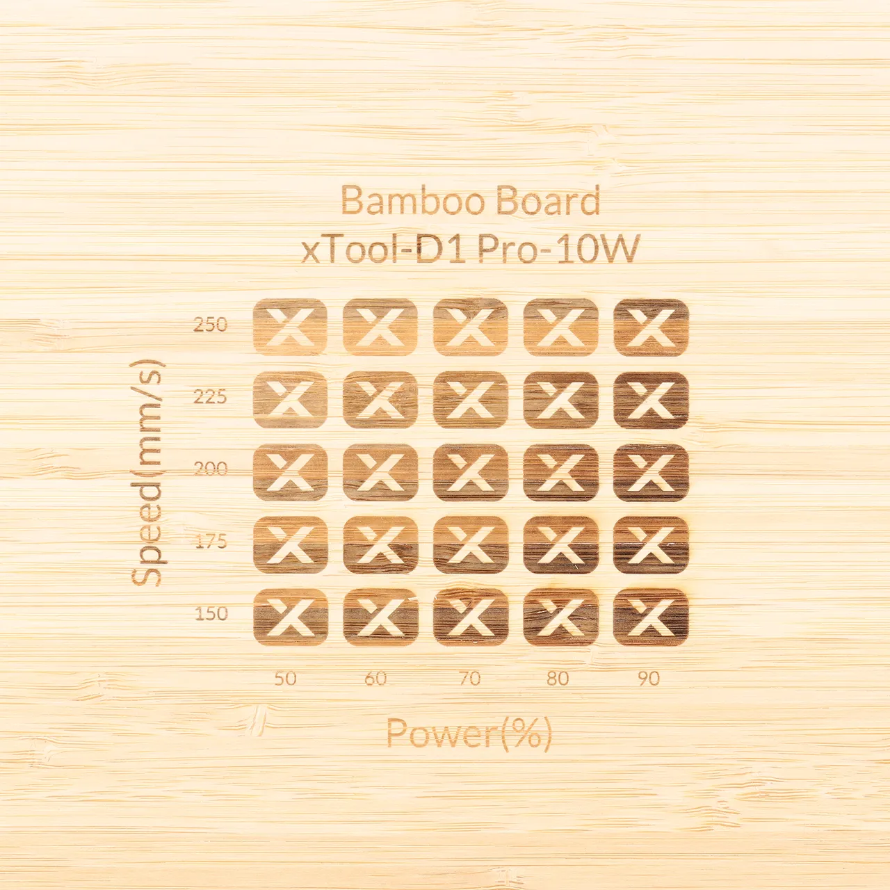 1/8"(3mm) Bamboo test grid