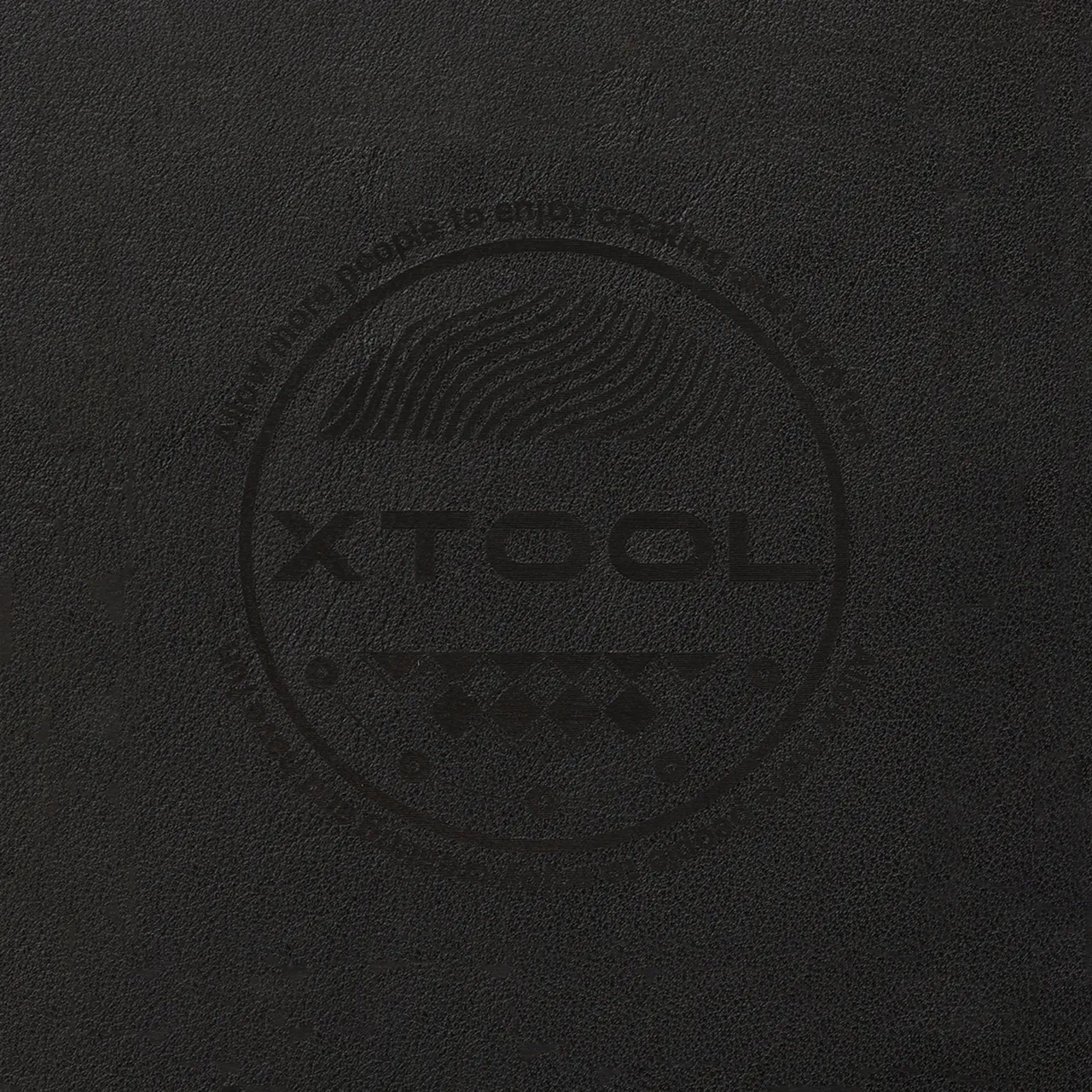 Black Leather RFID Blocking Bifold Wallet test grid