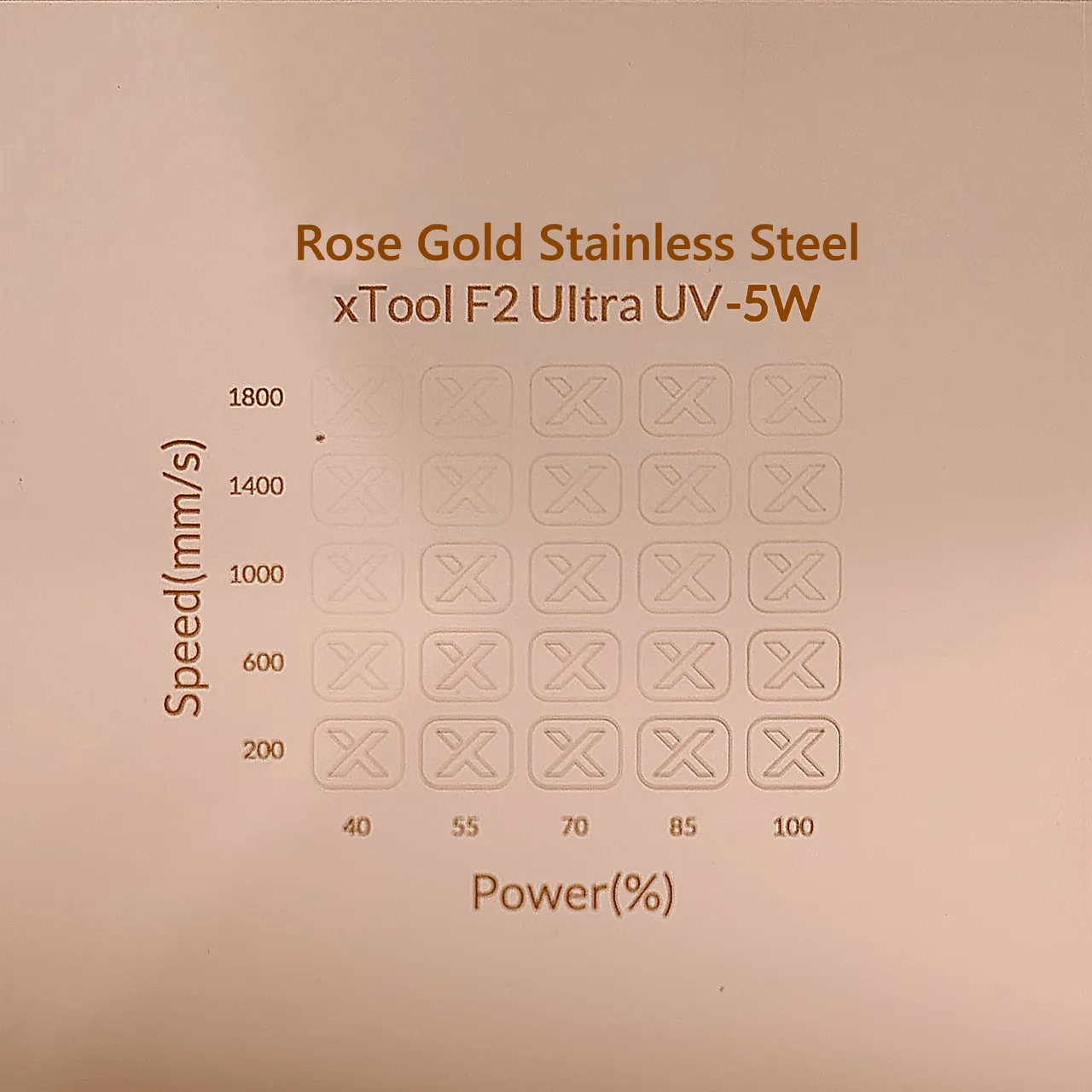 Stainless Steel Paperclip Necklace_Rose Gold test grid