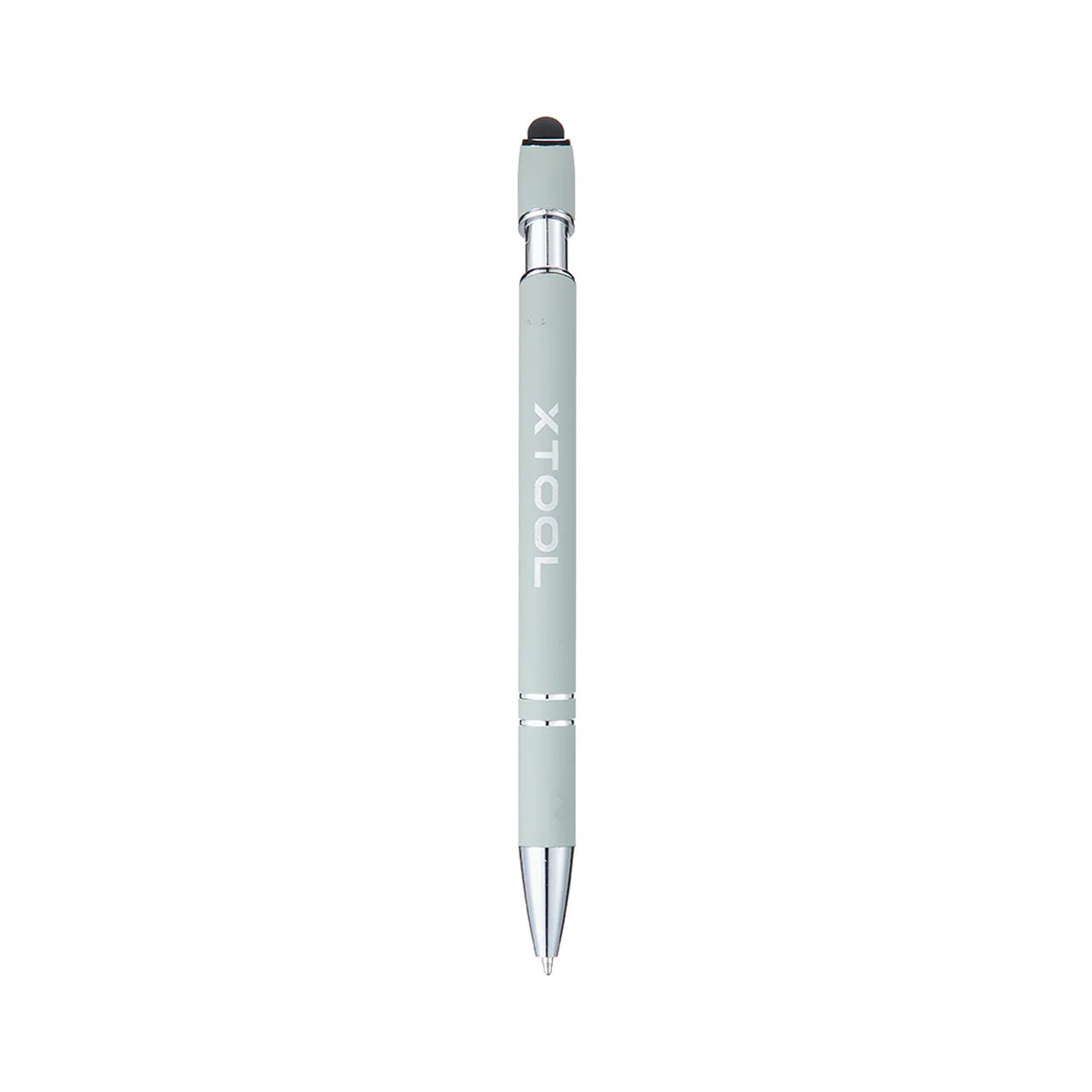 Grey Green Ballpoint Pens with Stylus test grid