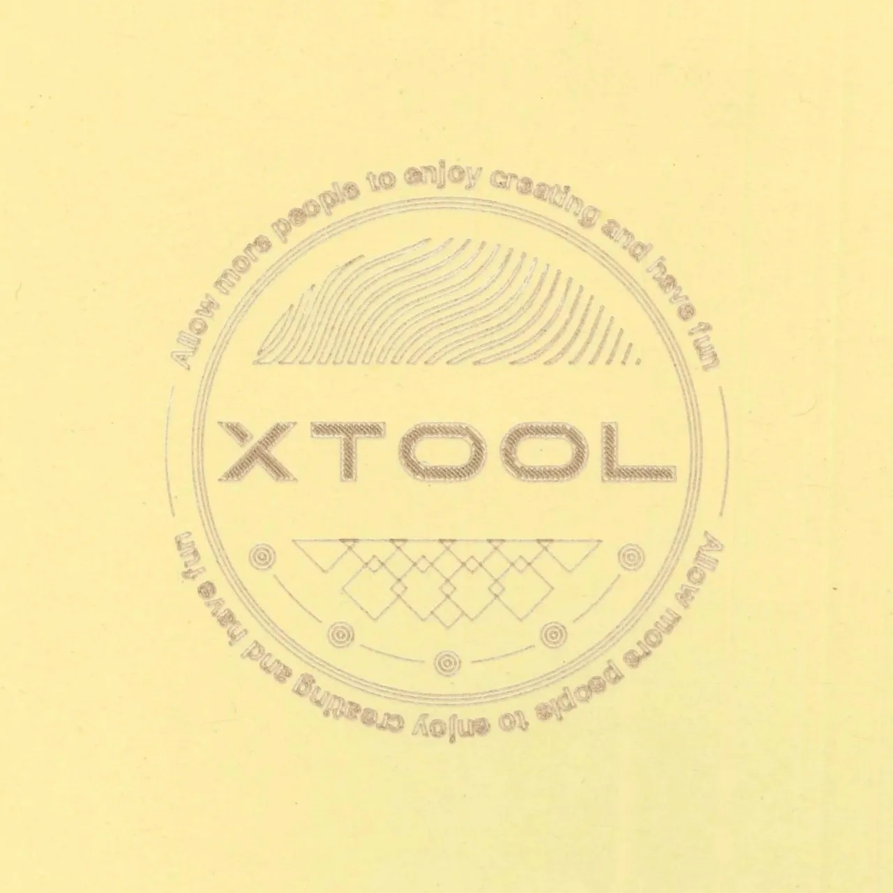 Light Yellow Cardstock-9oz(300g) test grid