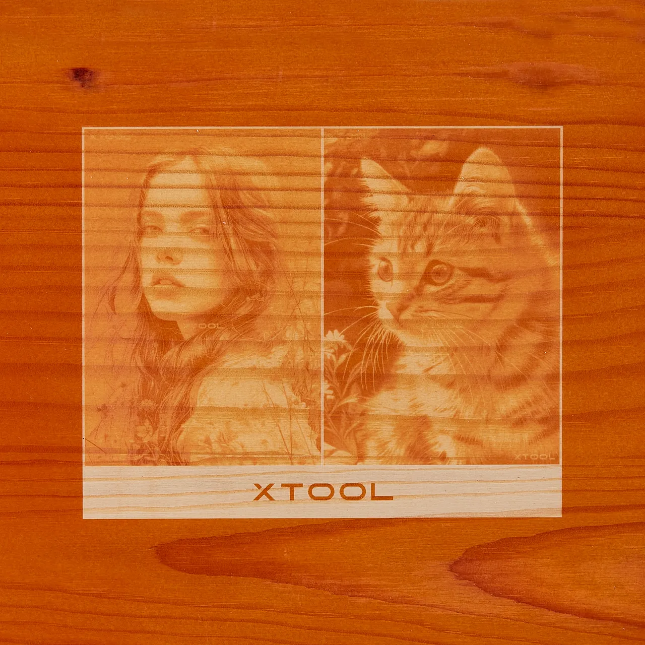 Wooden Photo Frame test grid