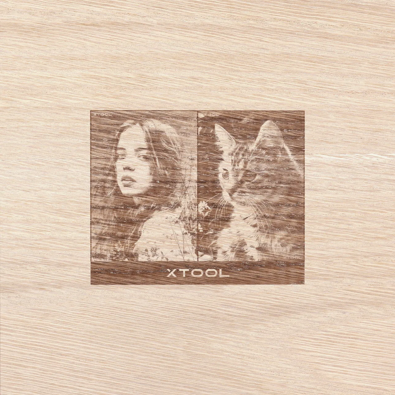 1/4"(6mm) White oak plywood test grid