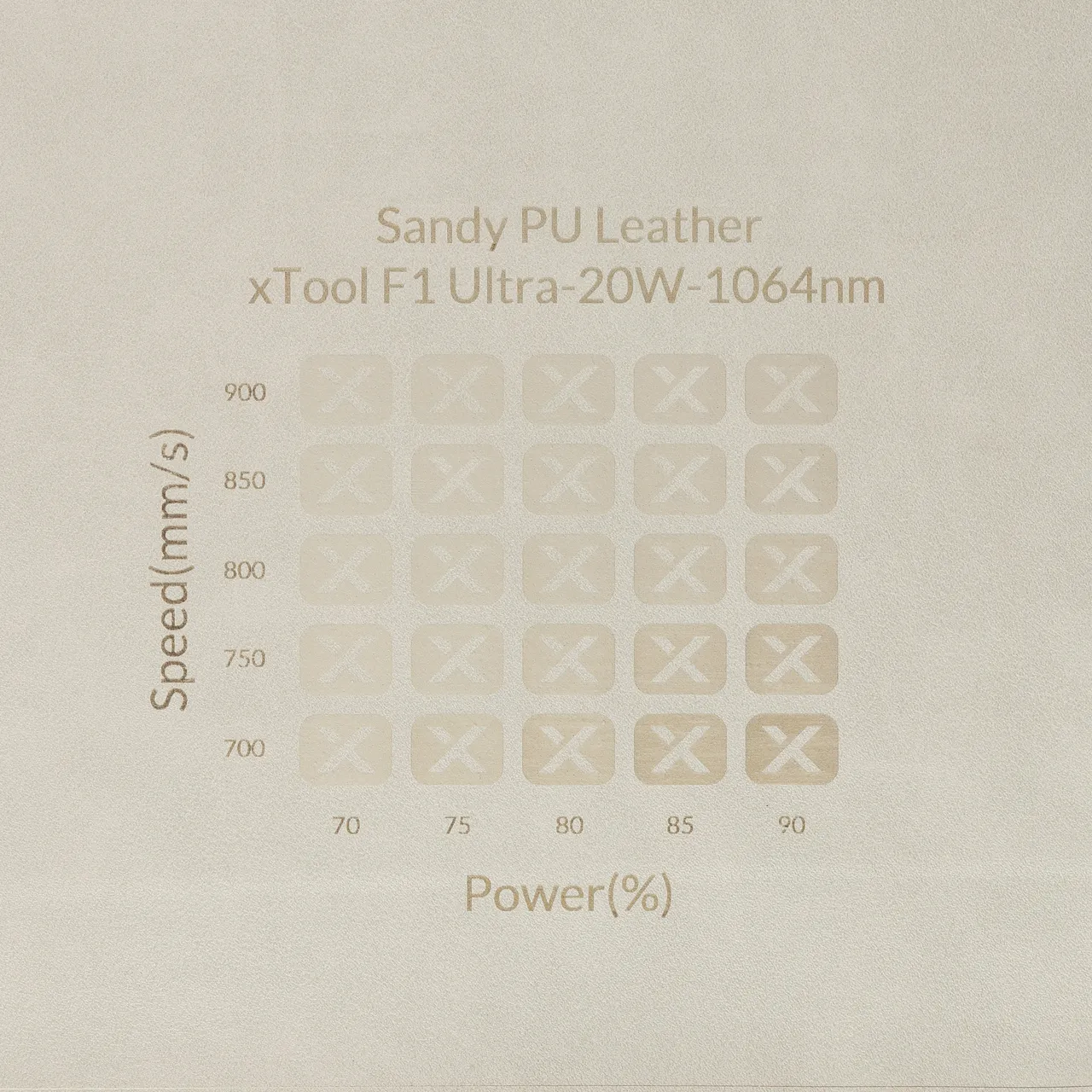 PU Leather Corner Bookmarks_Fan Sandy test grid