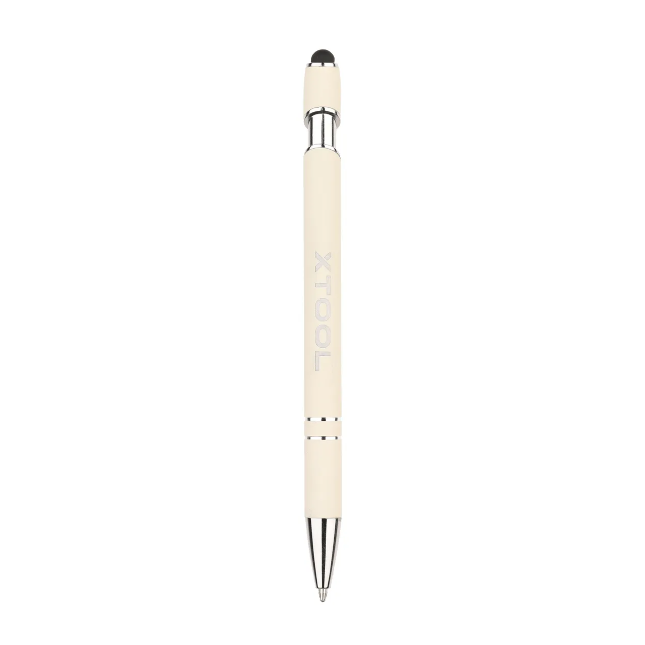 Creamy White Ballpoint Pens with Stylus test grid