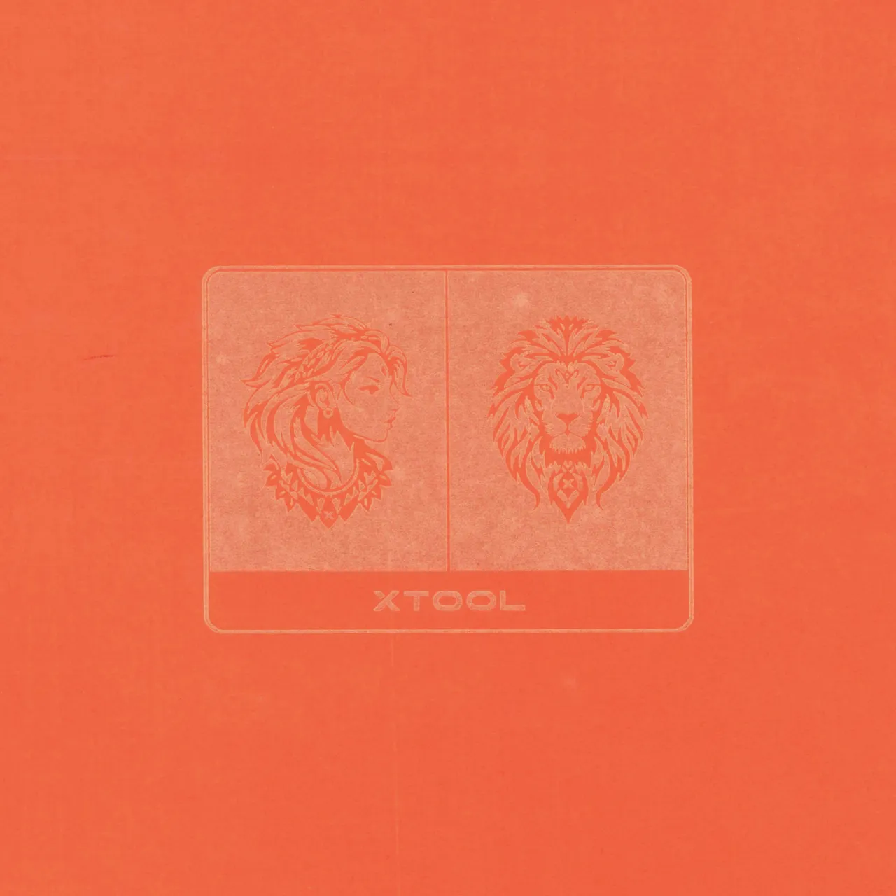 Orange Cardstock-9oz(300g) test grid