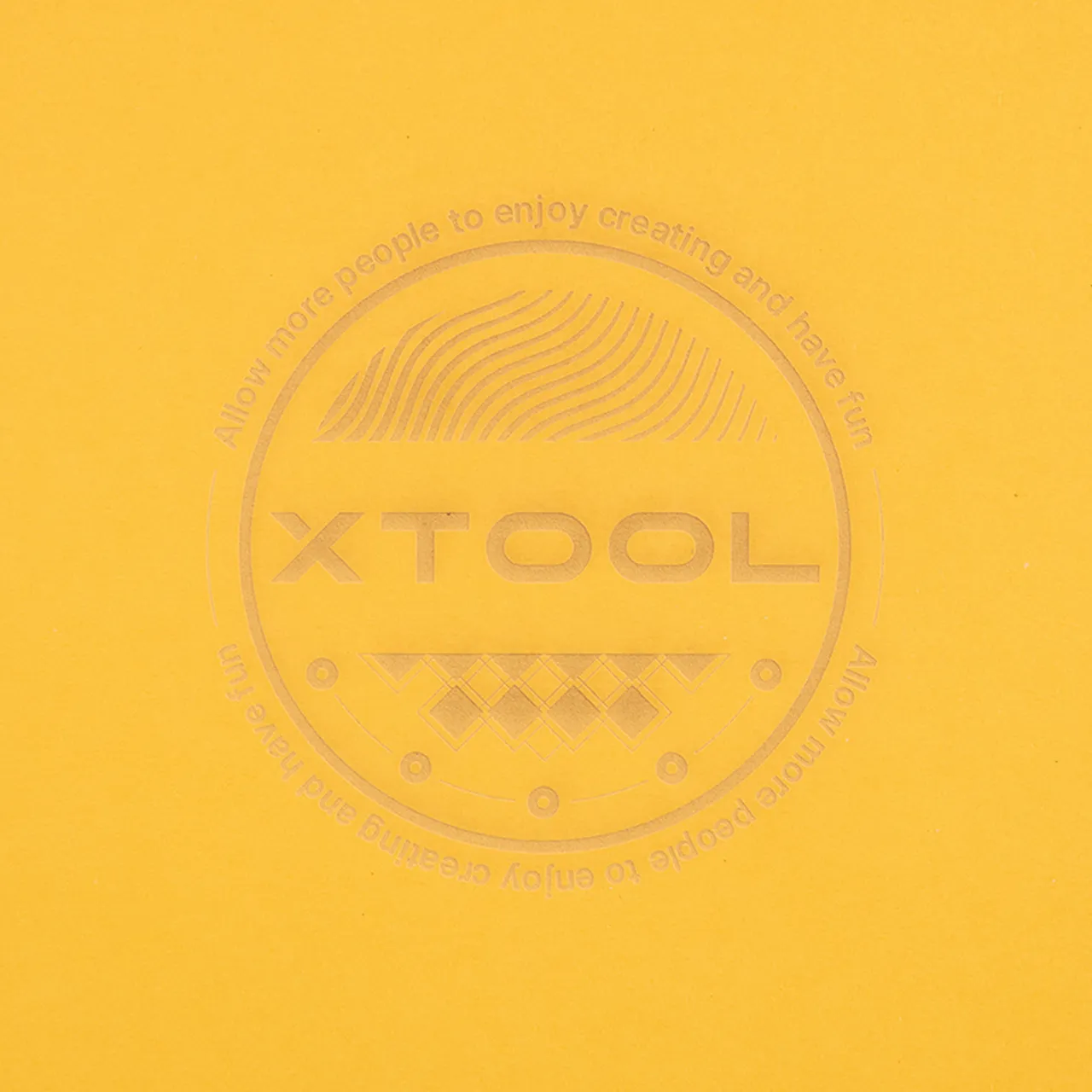 Yellow Cardstock-9oz(300g) test grid