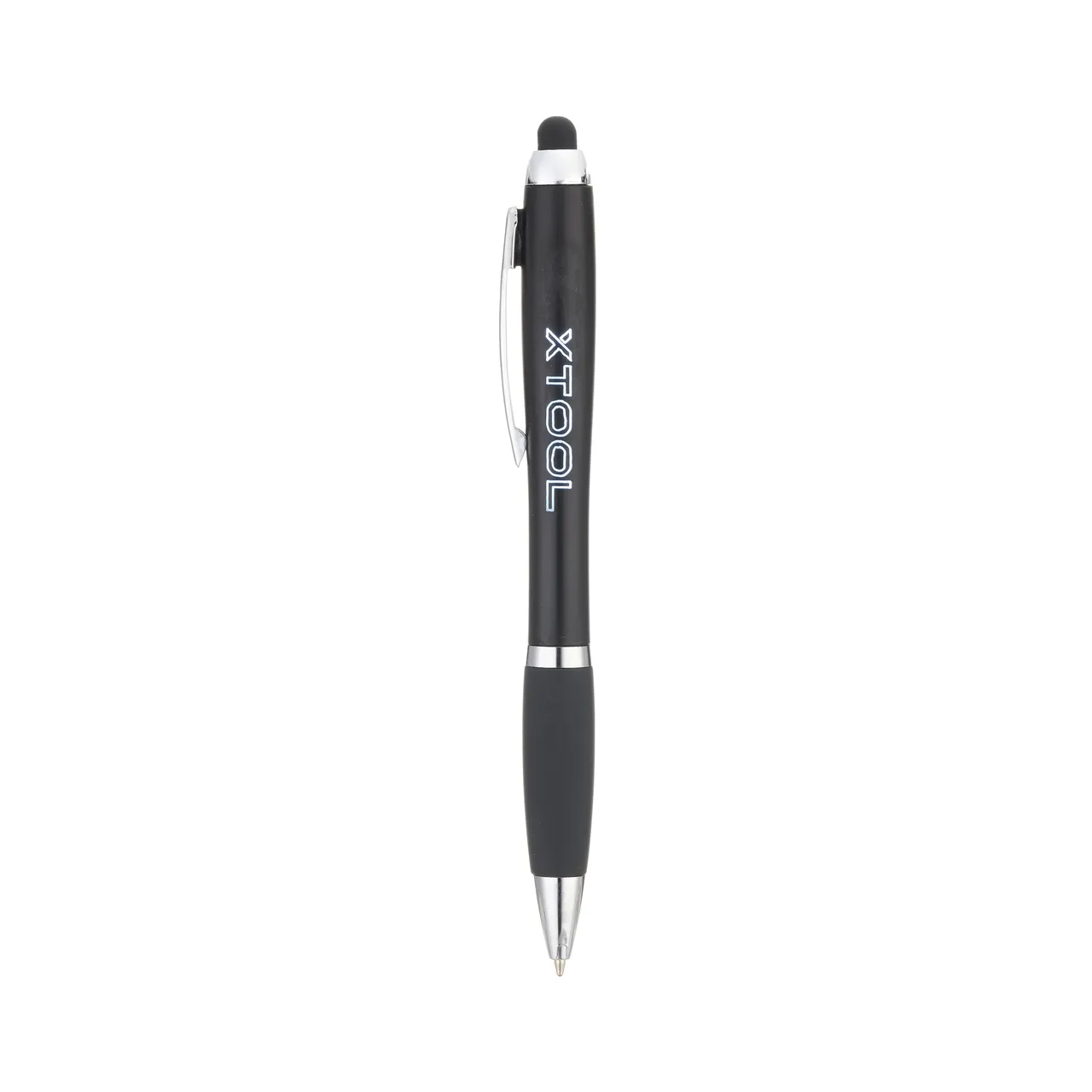 Black Stylus Ballpoint Pens with Multicolored LED Lights test grid