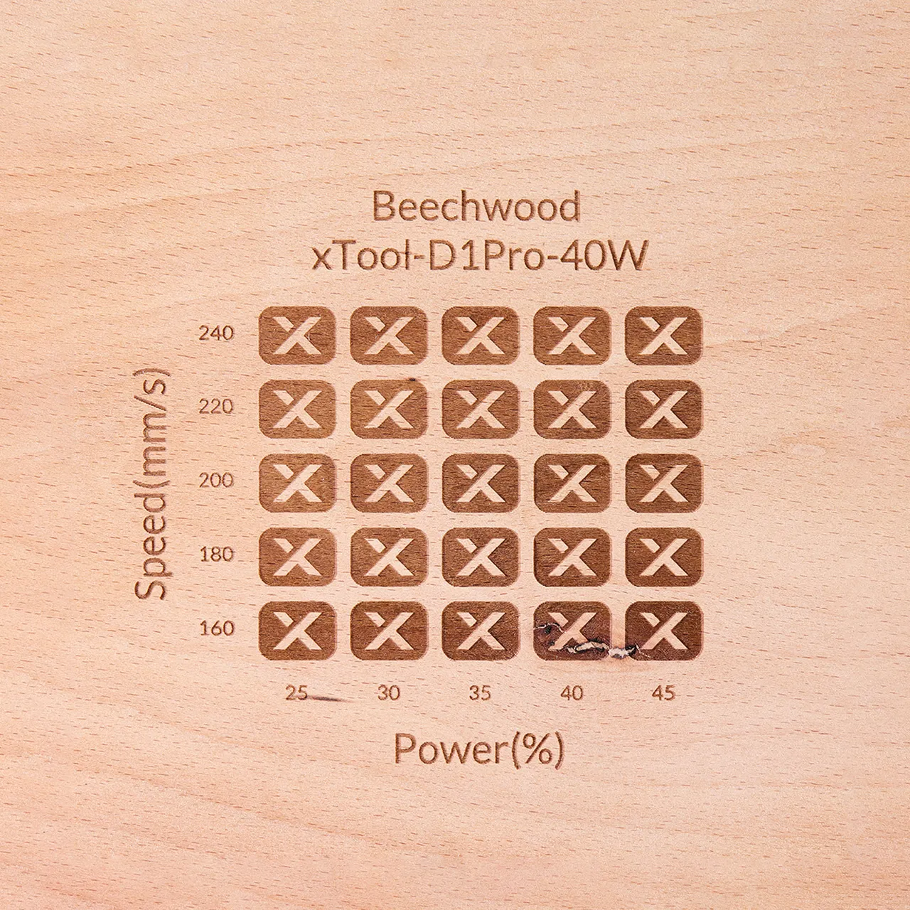Layered Wooden Award Plaque test grid