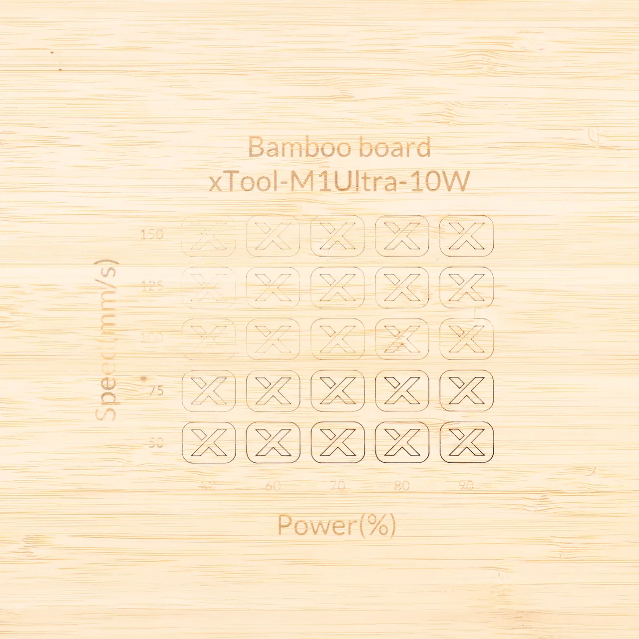1/8"(3mm) Bamboo test grid