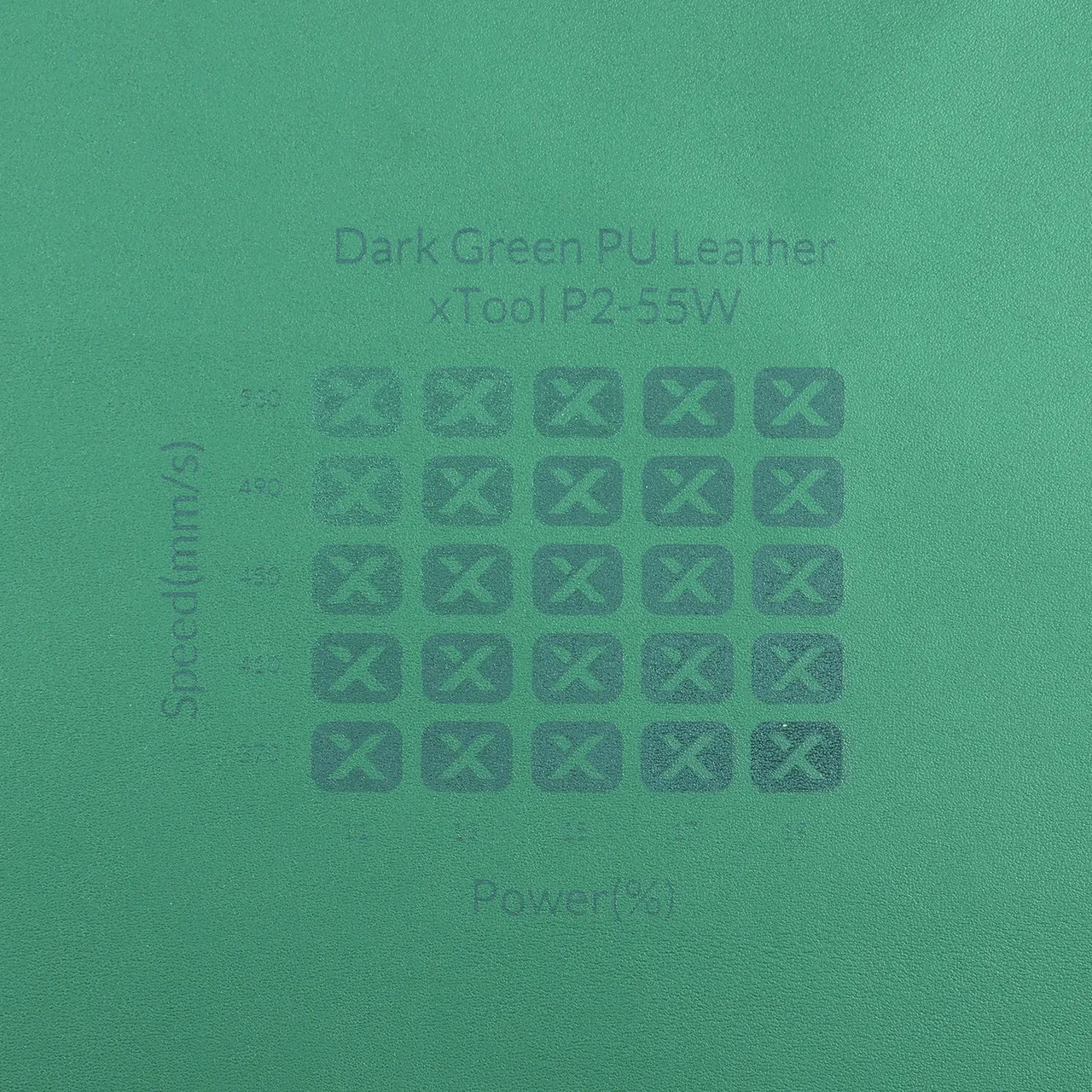Green PU Leather Keychain for Apple Airtags Holder test grid