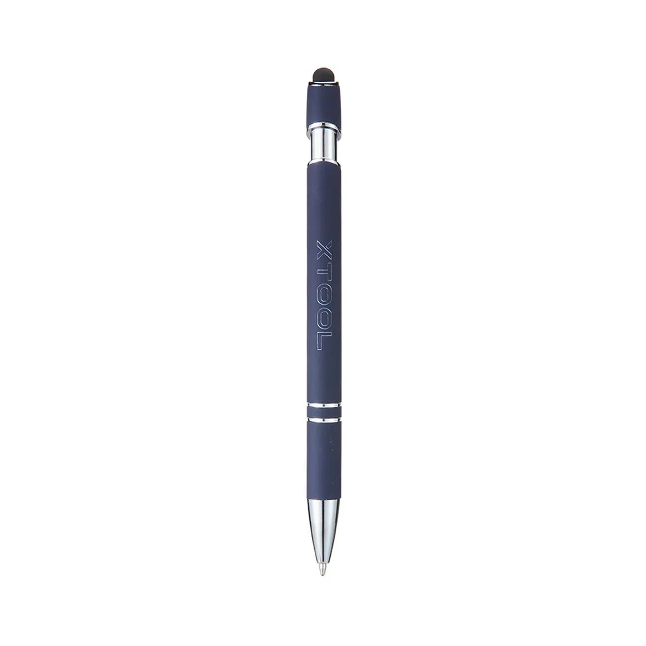 Navy Ballpoint Pens with Stylus test grid