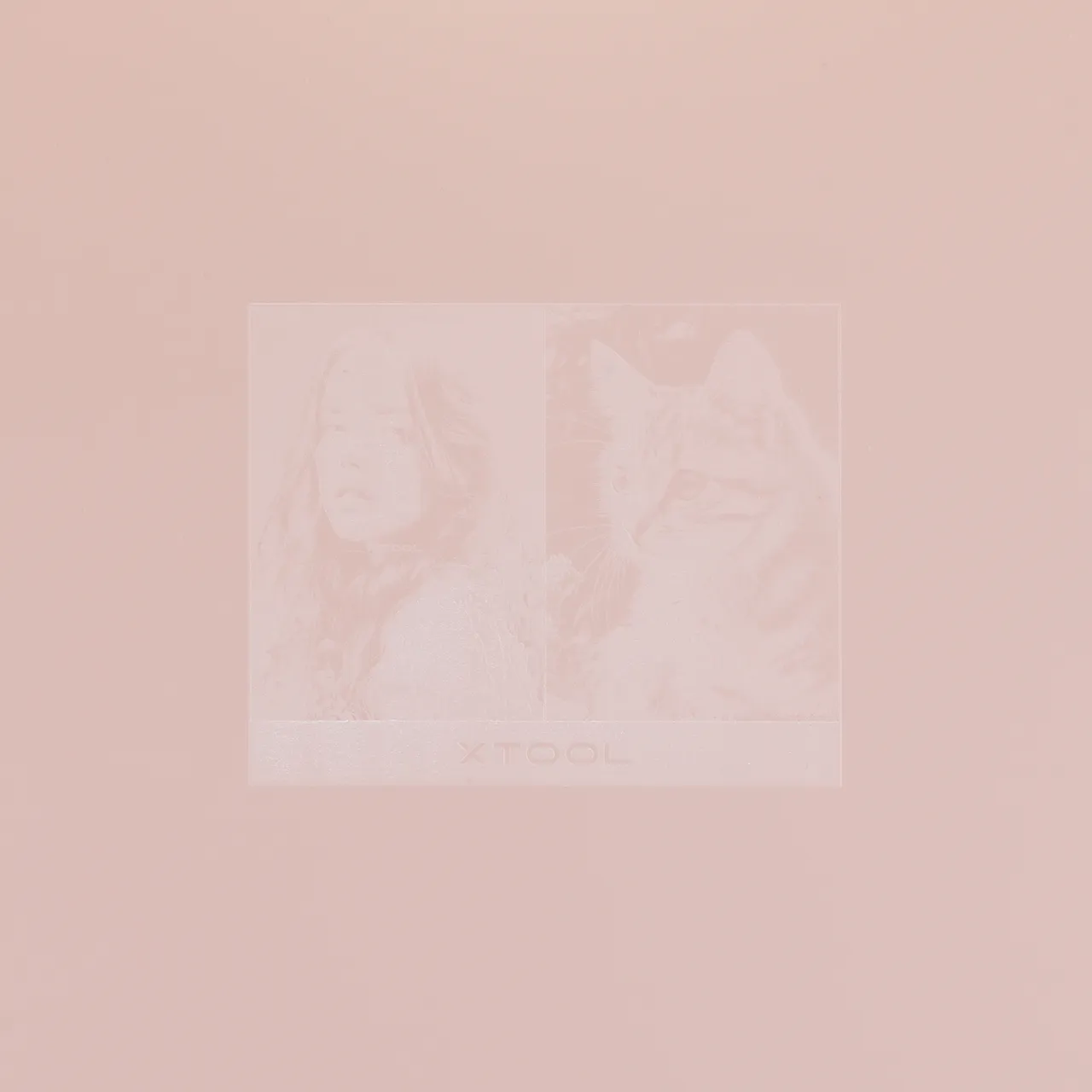 1/8"(3mm) Blush Pink Acrylic test grid