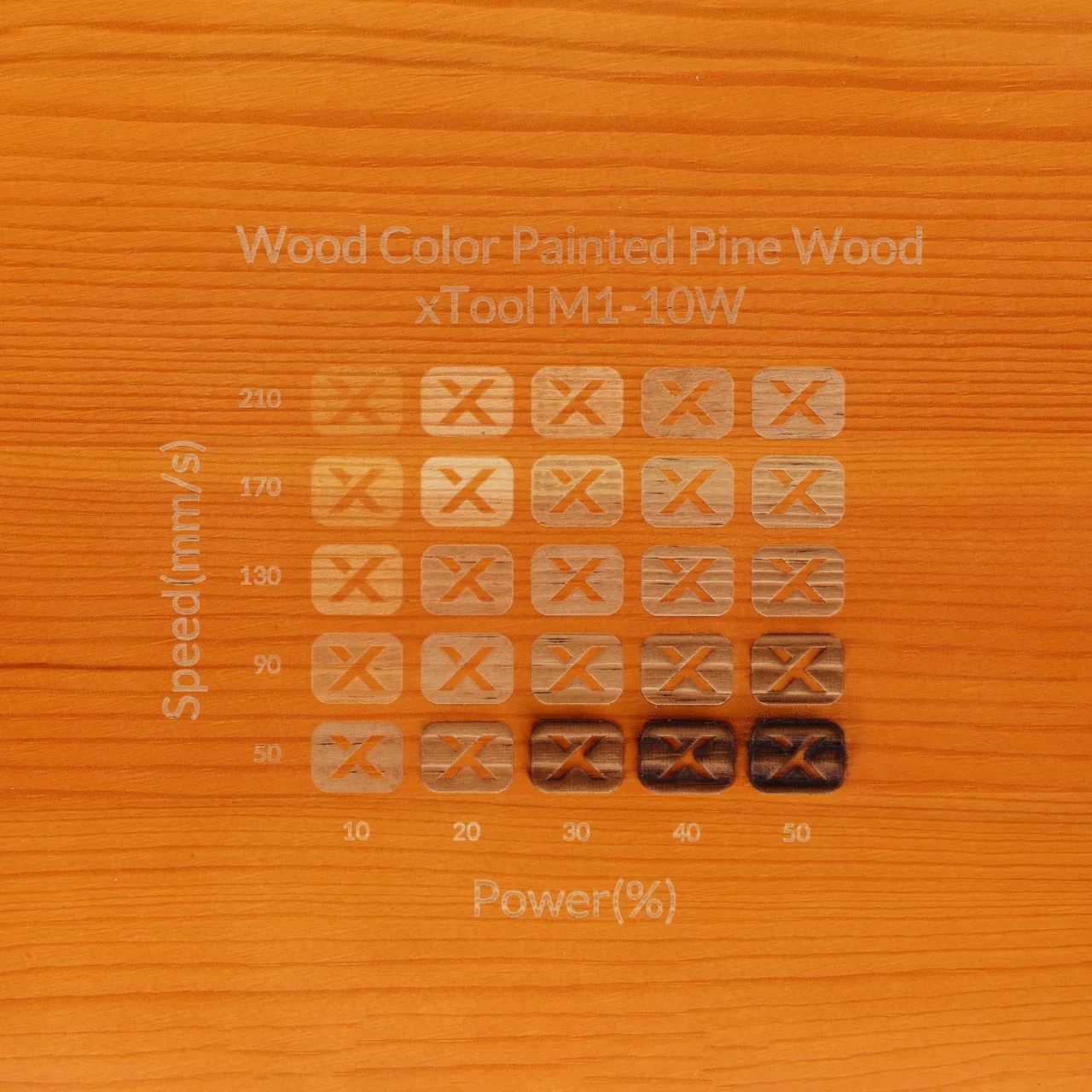 Wooden Photo Frame test grid