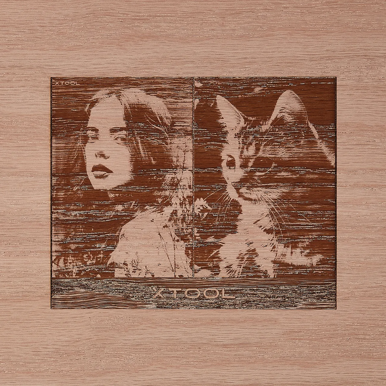 1/8"(3mm) Red Oak Plywood test grid