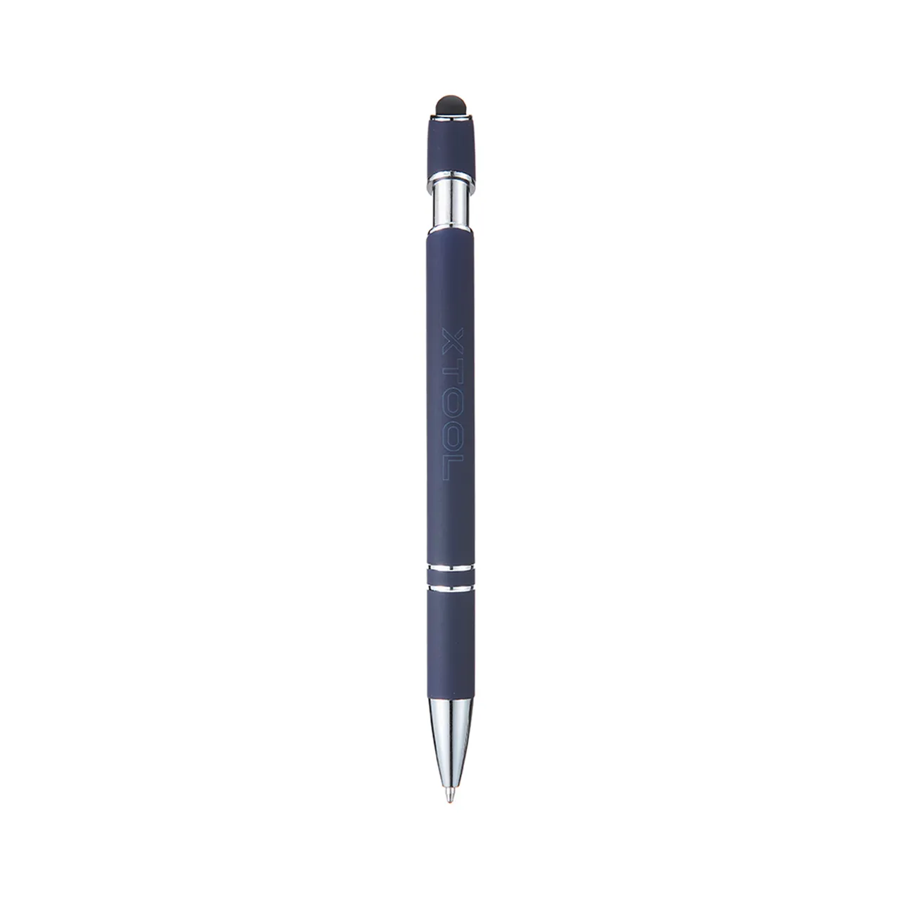 Navy Ballpoint Pens with Stylus test grid