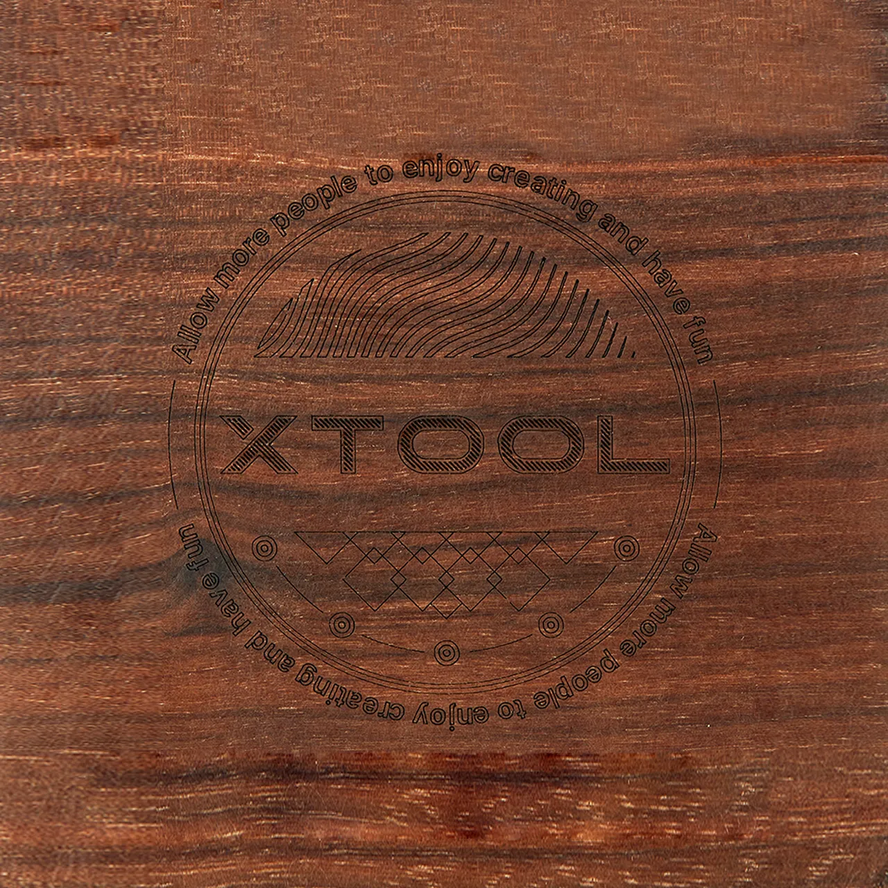 Edible Oil Coated Walnut Wood test grid