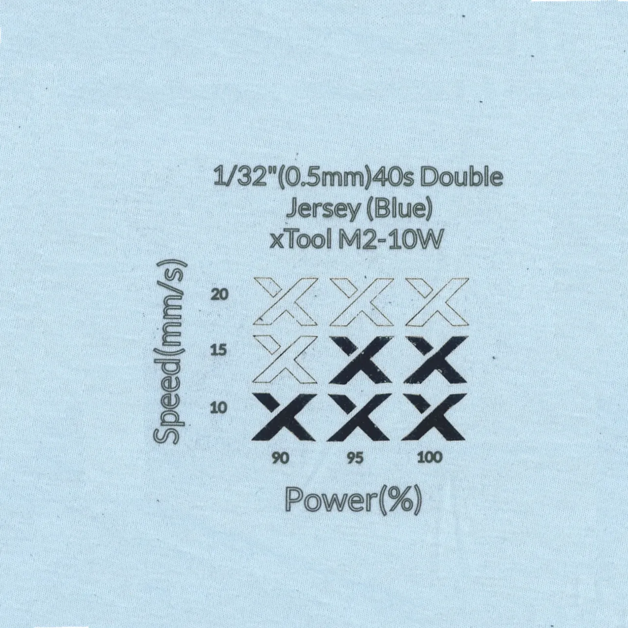 1/32"(0.5mm)40s Double Jersey (Blue)