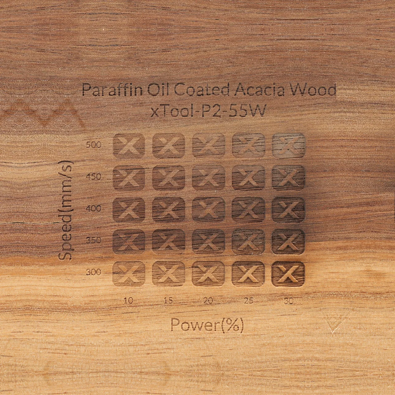 Round Dark Green Marble and Wood Coasters test grid
