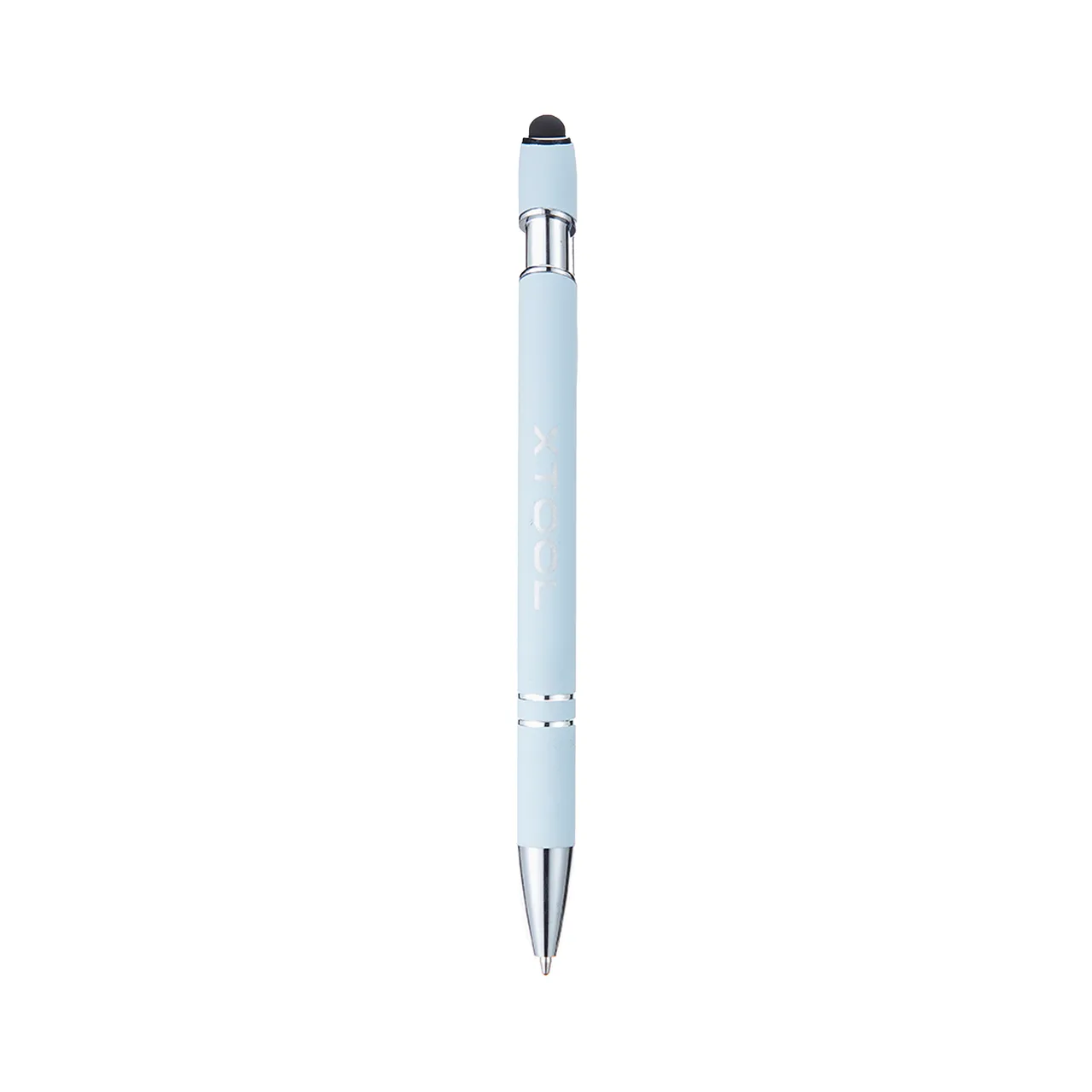 Light Blue Ballpoint Pens with Stylus test grid