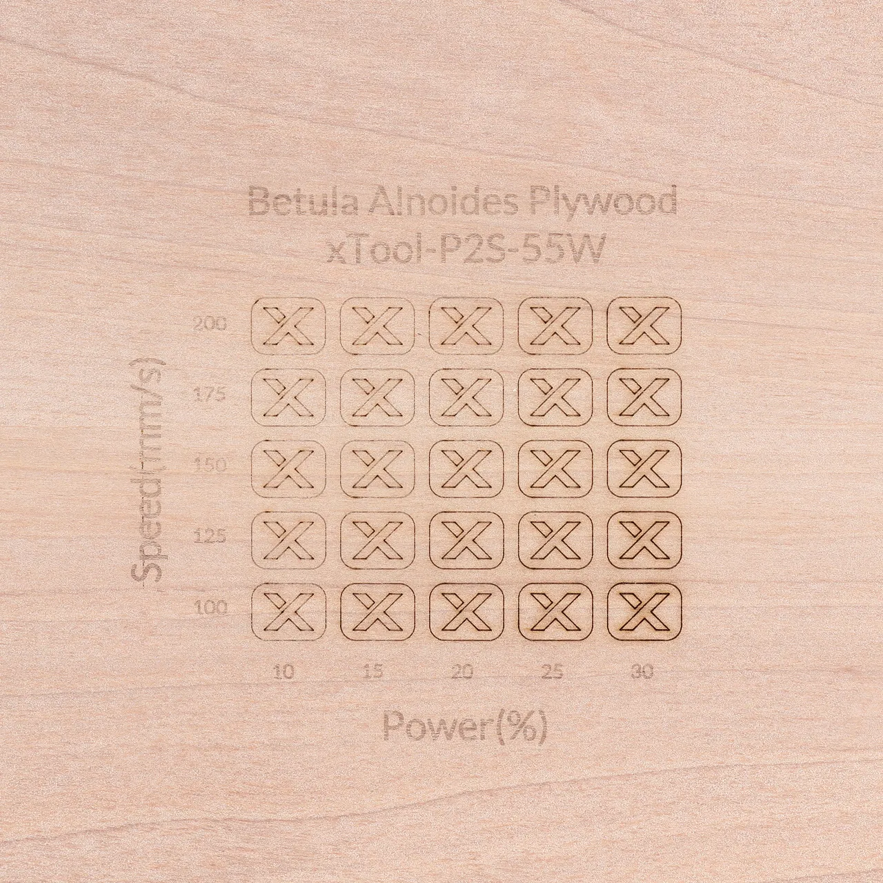 1/8"(3mm) Betula Alnoides Plywood test grid